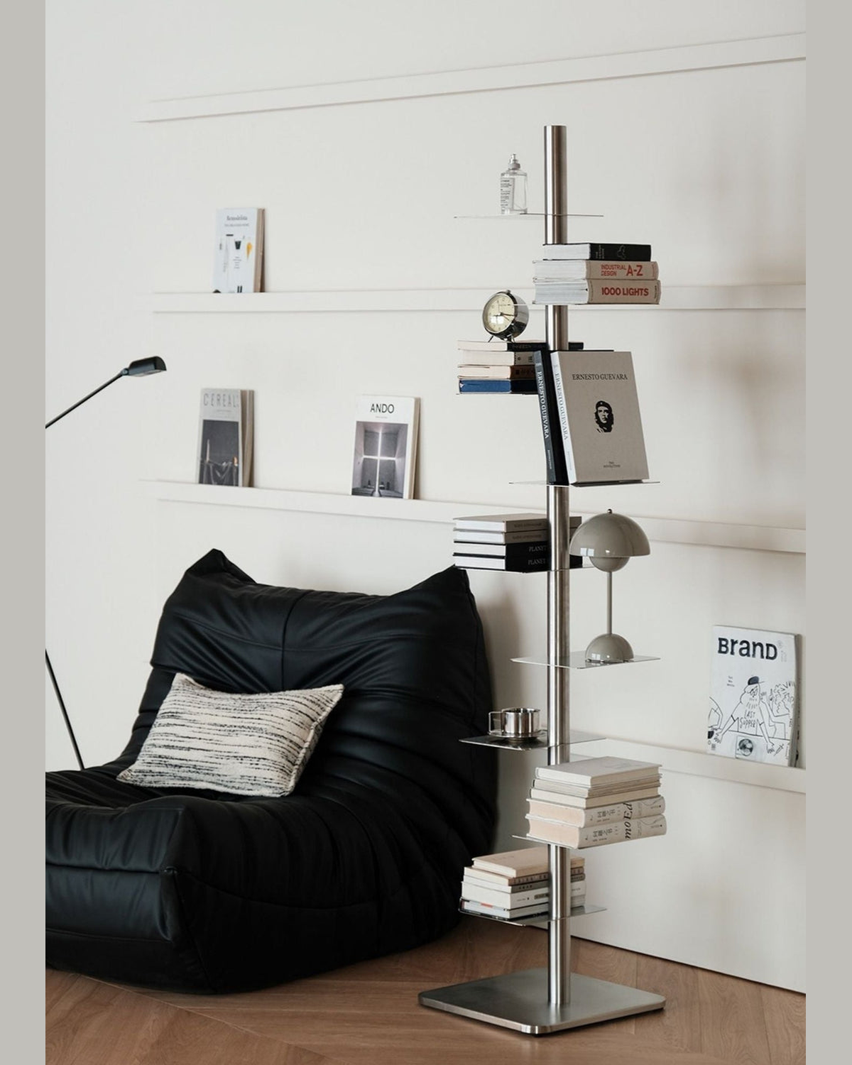 Axis Rotating Book Tower