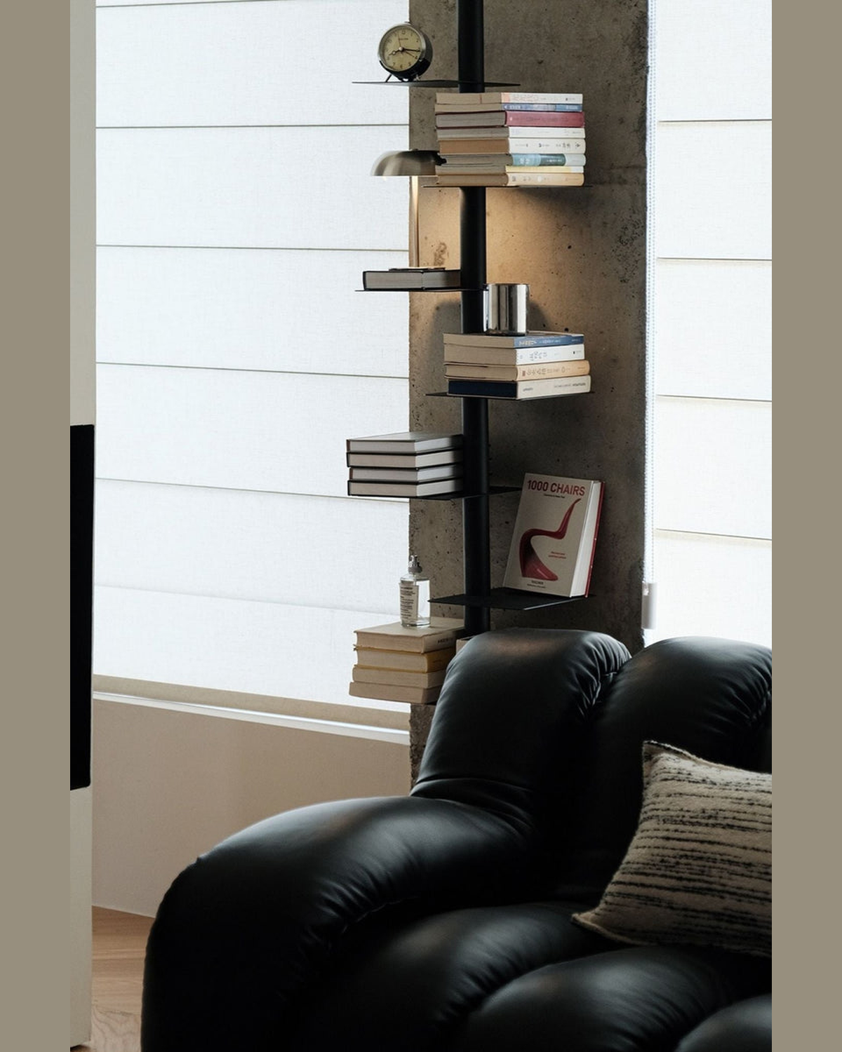 Axis Rotating Book Tower