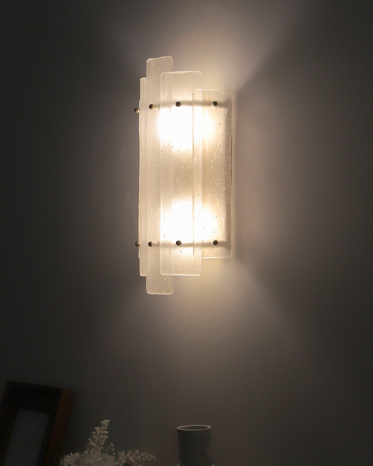 Stellar Bubble Glass Wall Light