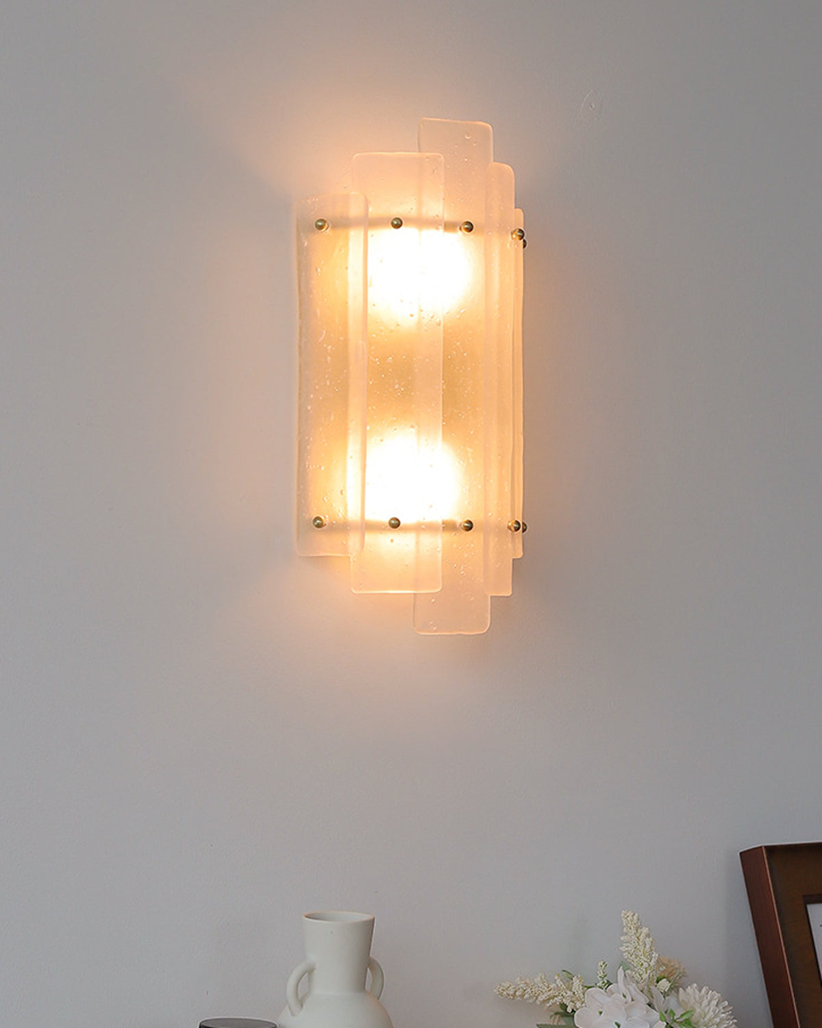 Stellar Bubble Glass Wall Light