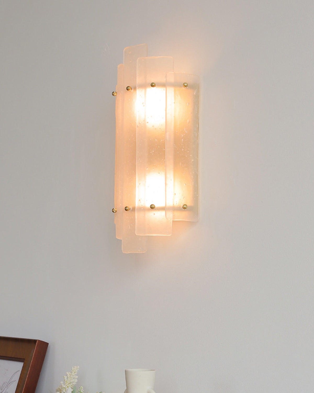 Stellar Bubble Glass Wall Light