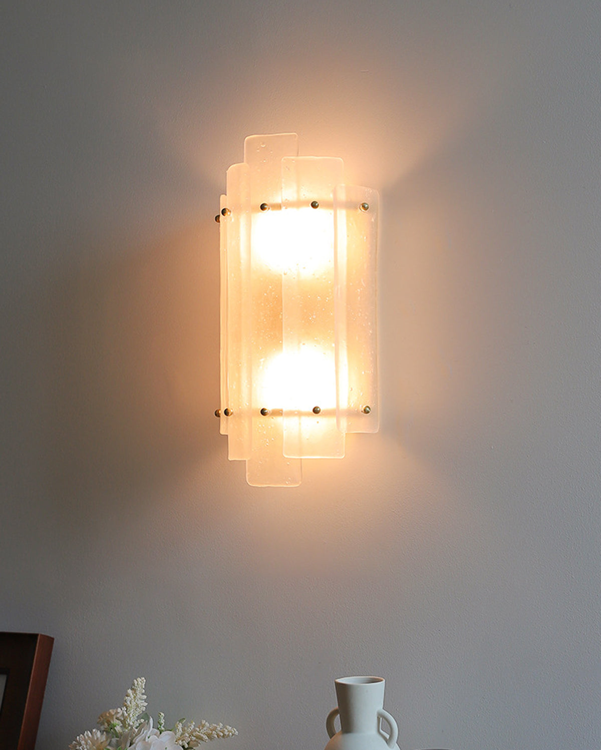 Stellar Bubble Glass Wall Light