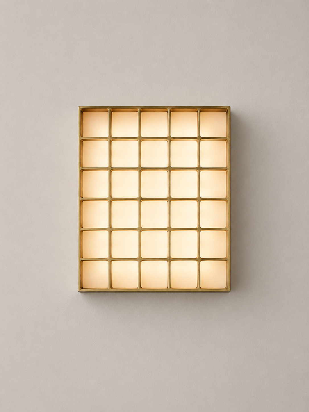 Lume Grid Wall Sconce
