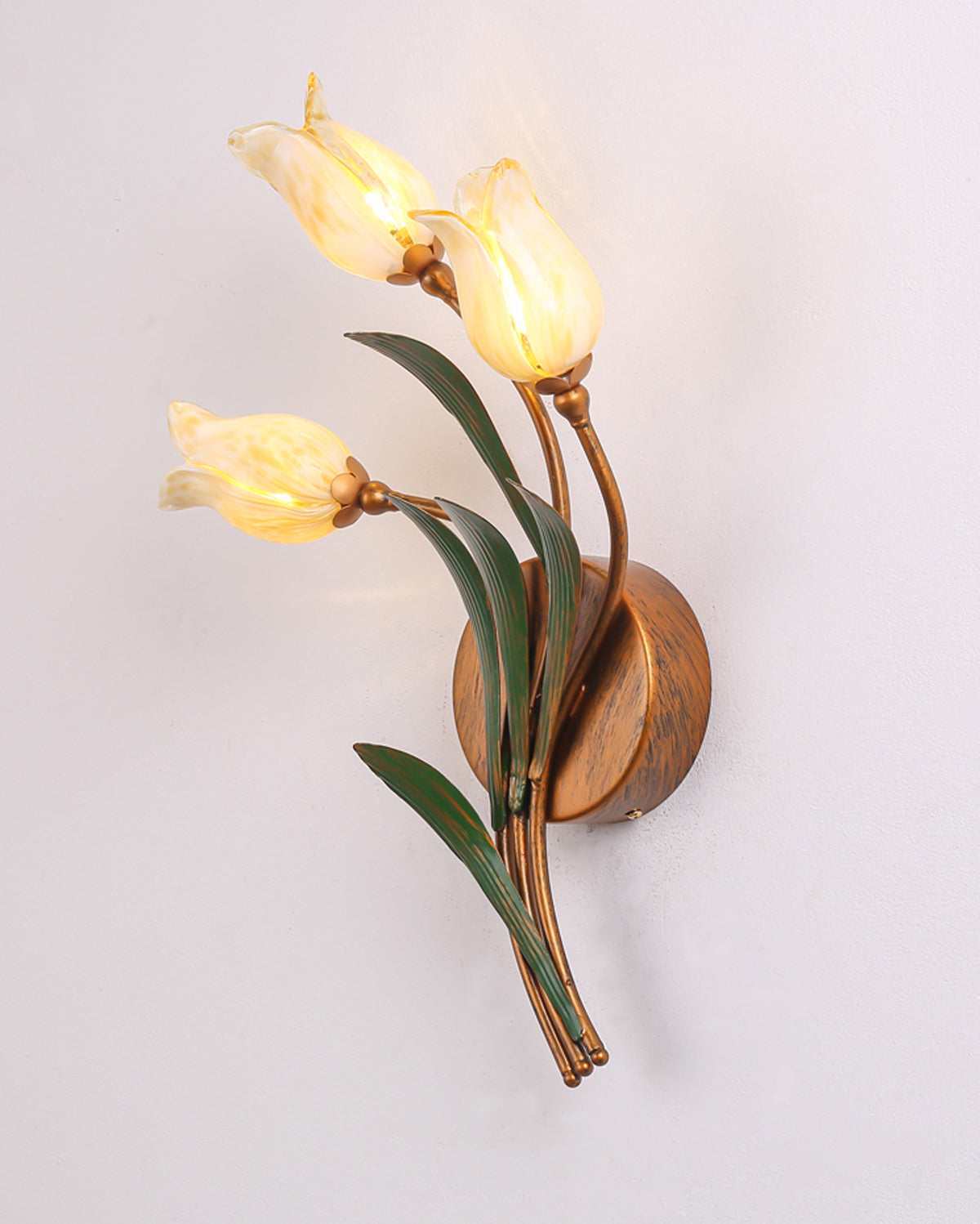 Blooming Tulip Wall Sconce