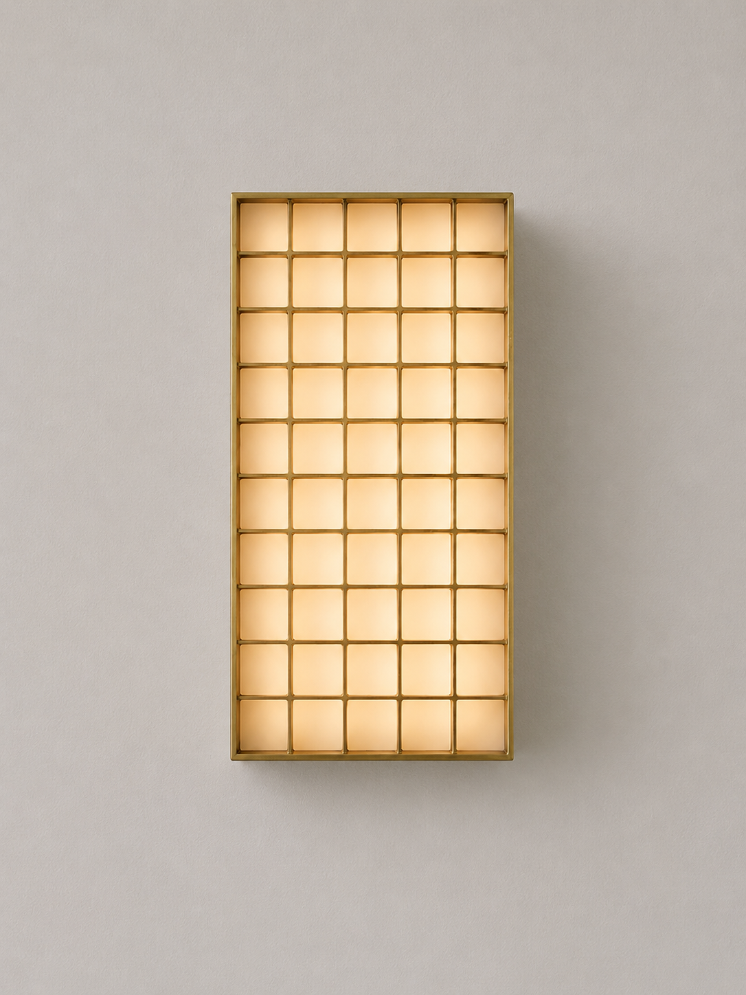 Lume Grid Wall Sconce