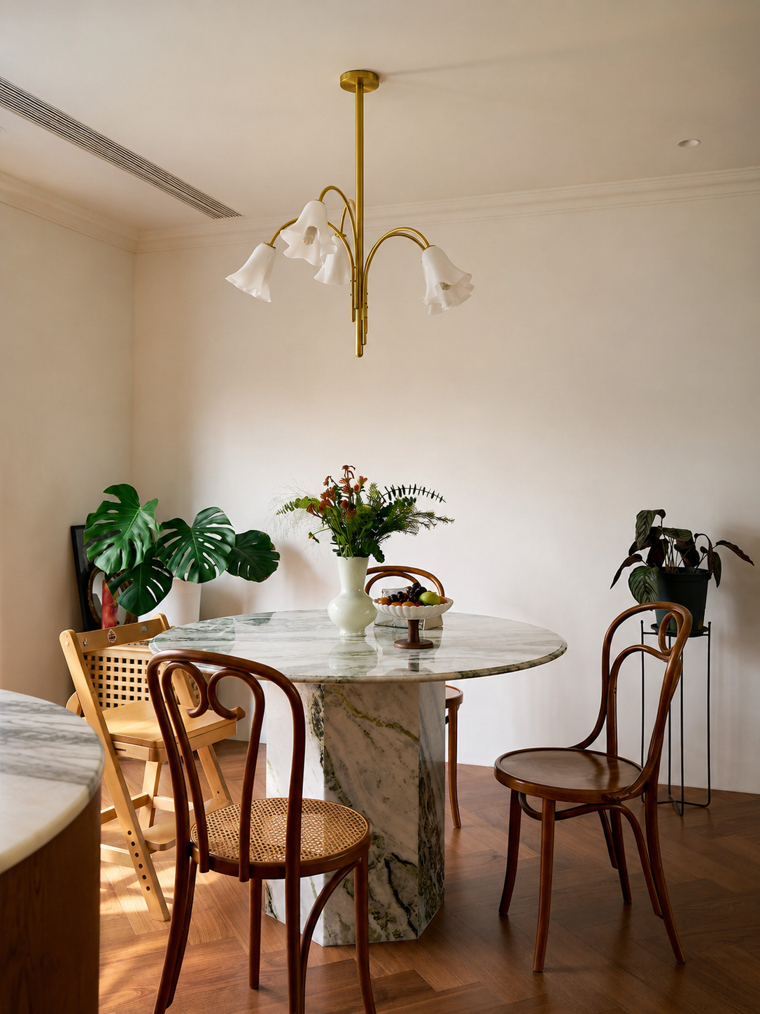 Fazzoletto Glass Chandelier