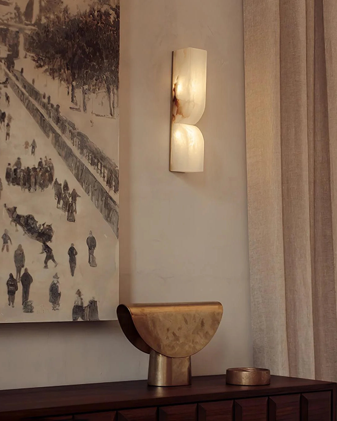 Alabaster Essence Wall Sconce