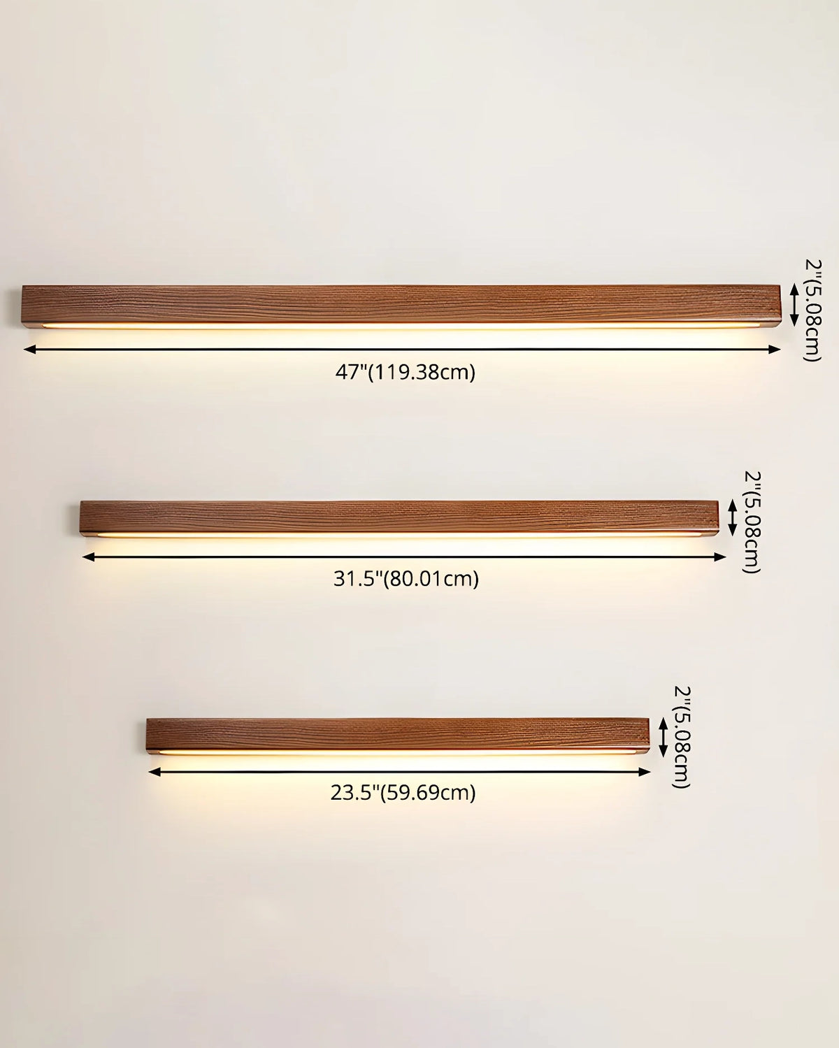 Arlo Linear Wood Wall Light