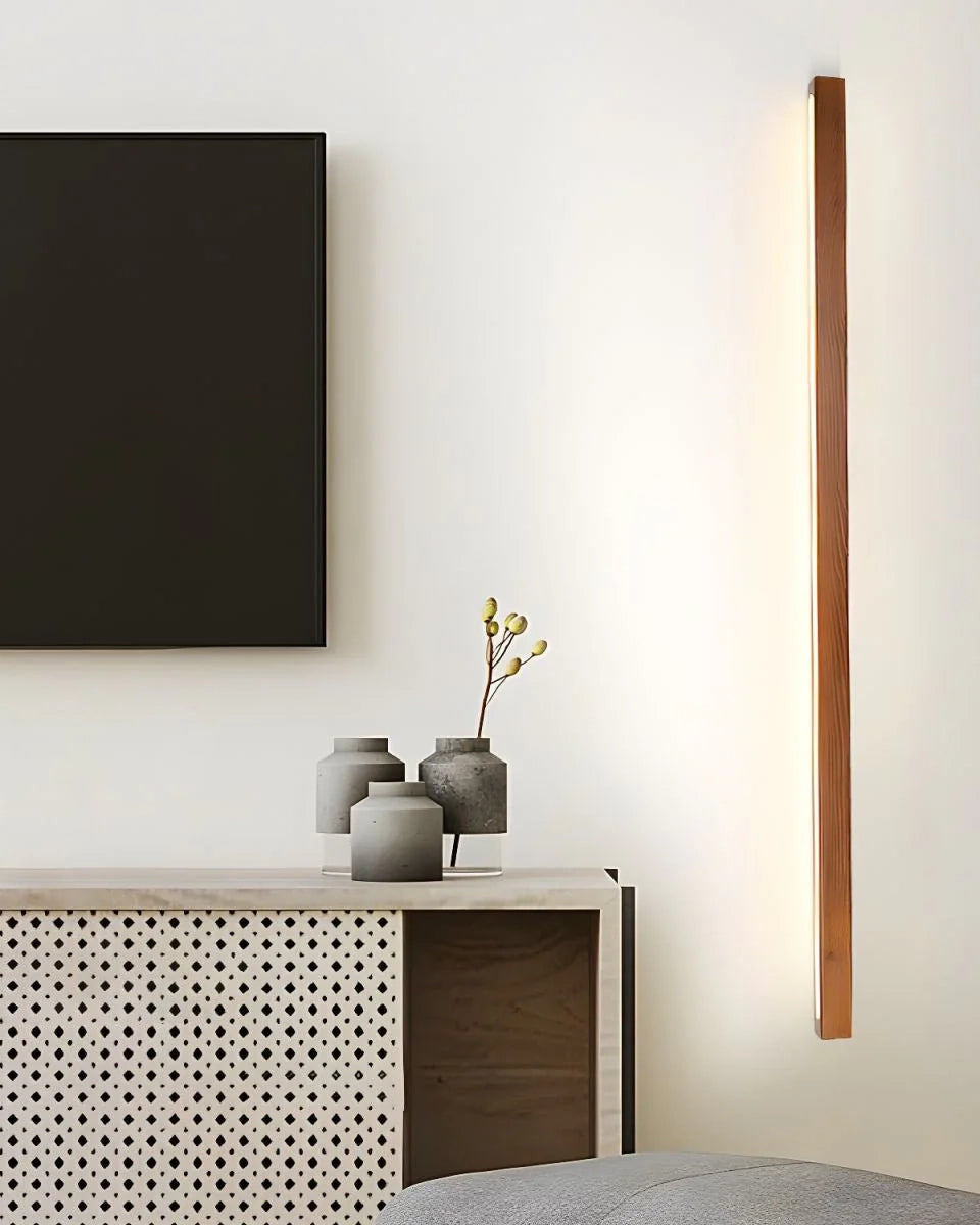 Arlo Linear Wood Wall Light