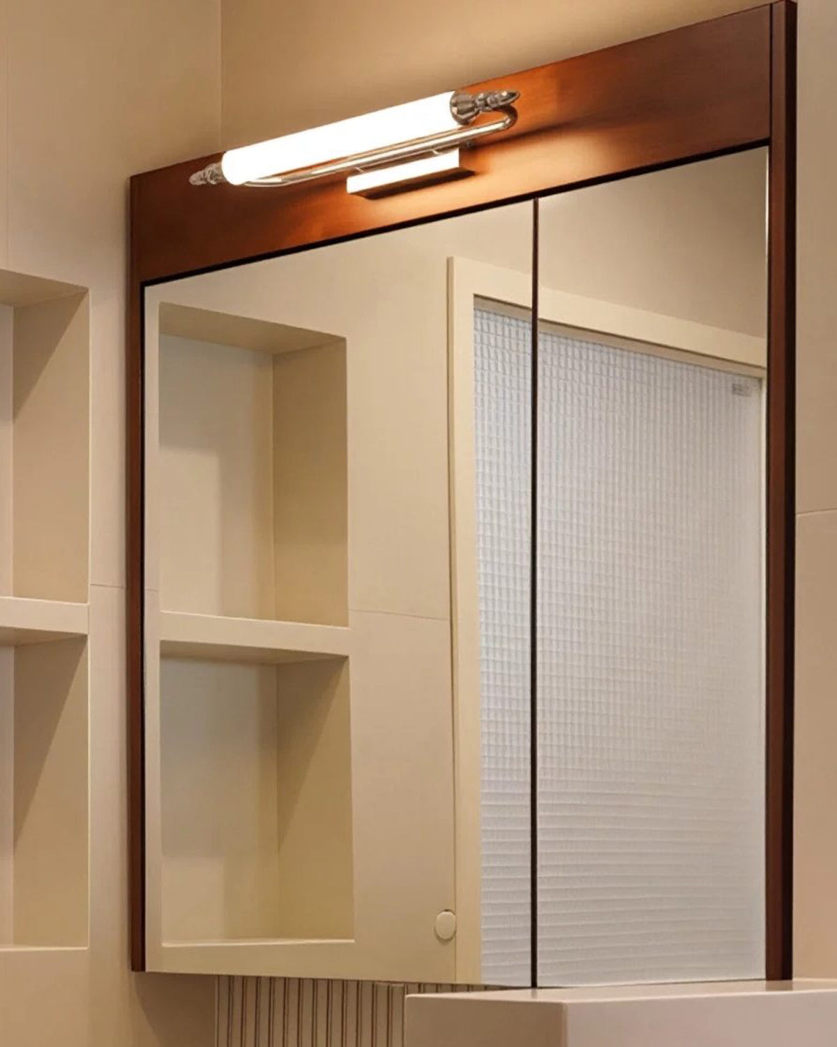 Atelier Opal Mirror Wall Light