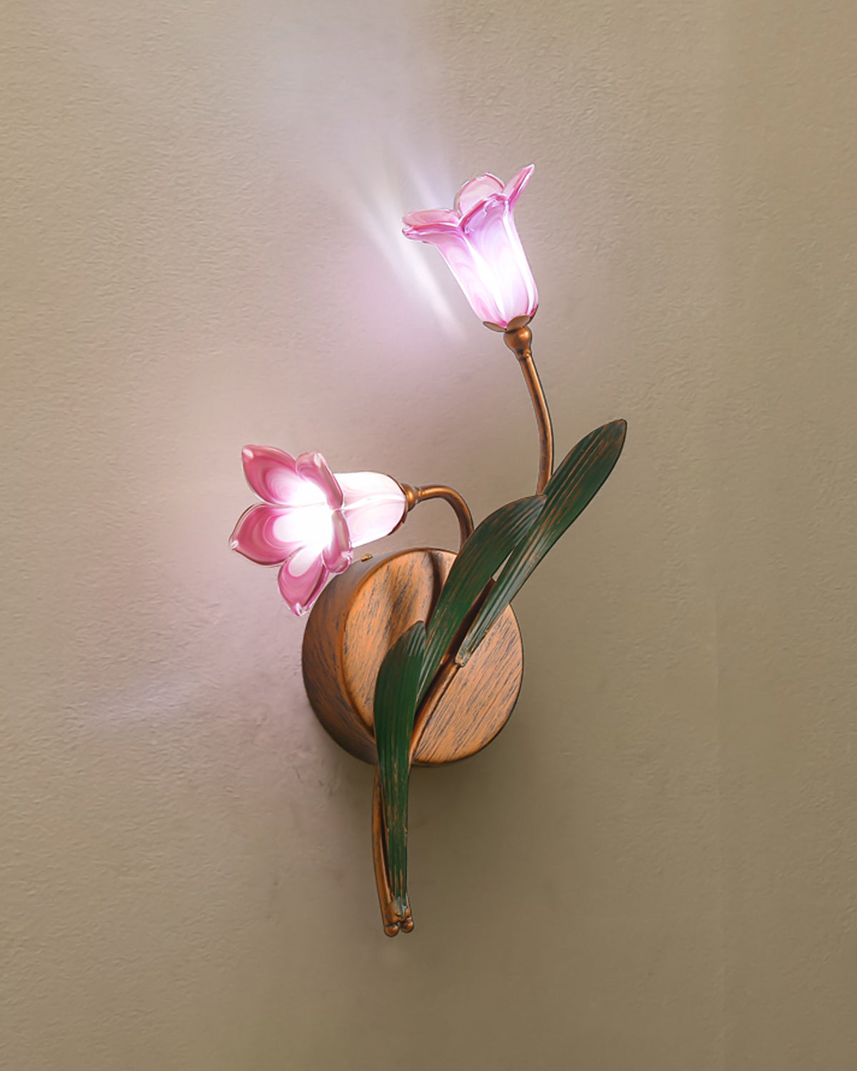 Blooming Tulip Wall Sconce