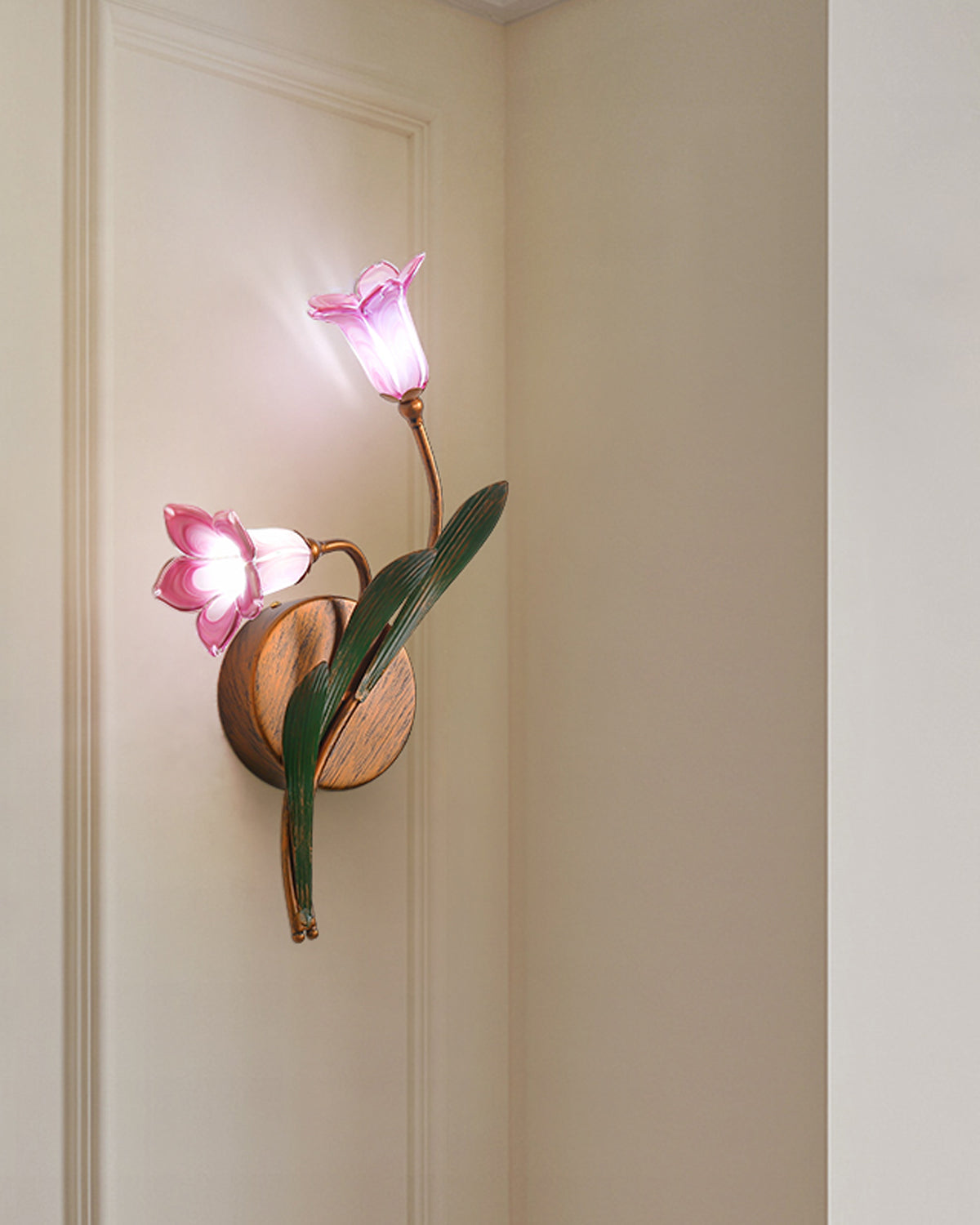 Blooming Tulip Wall Sconce