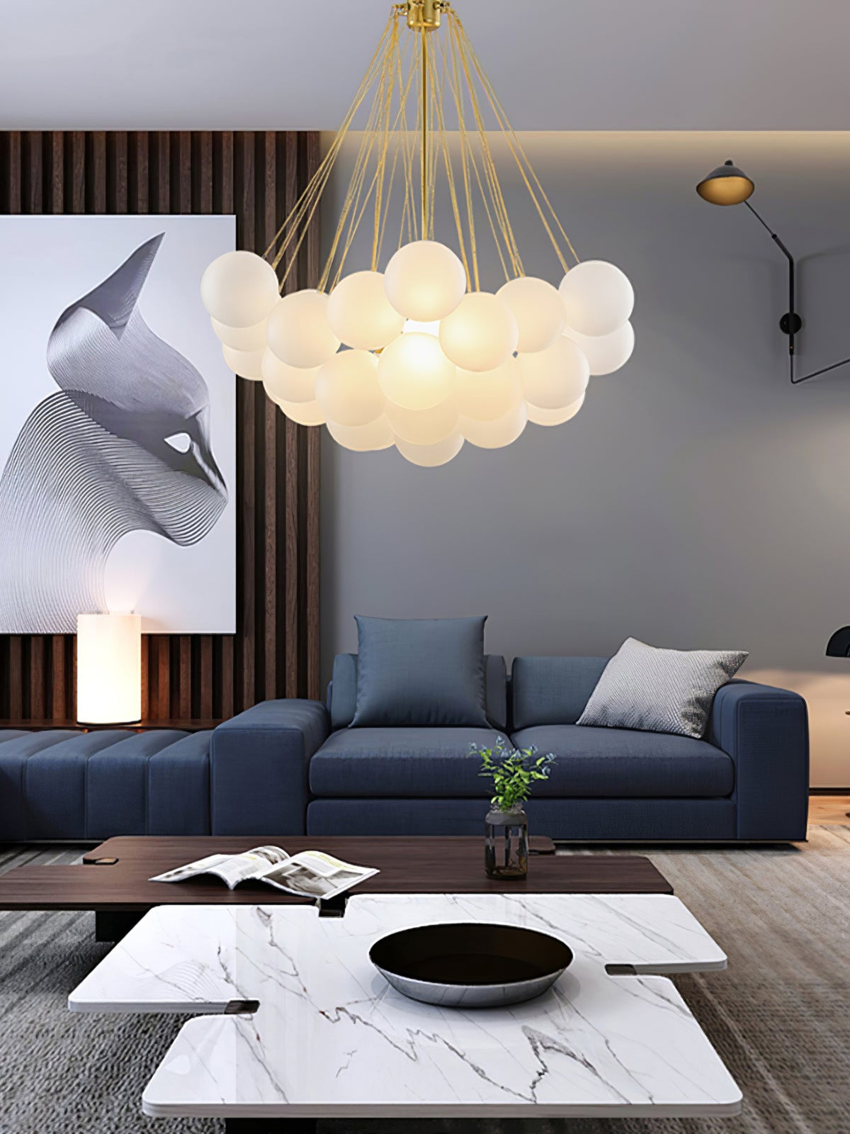 Bubble Chandelier