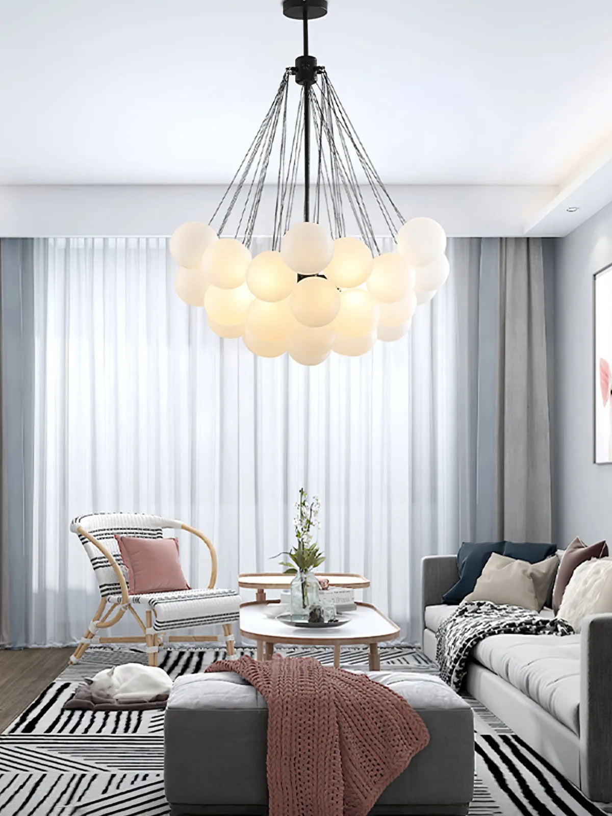 Bubble Chandelier