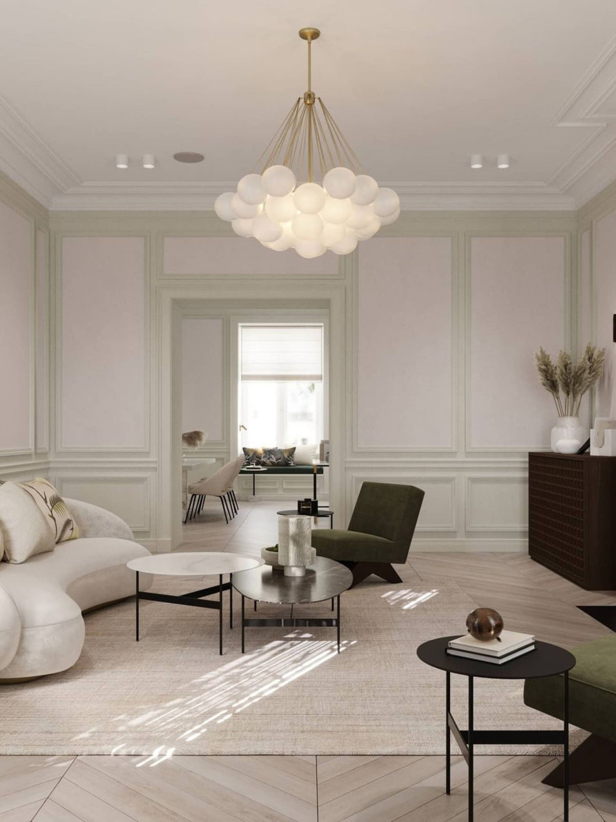 Bubble Chandelier