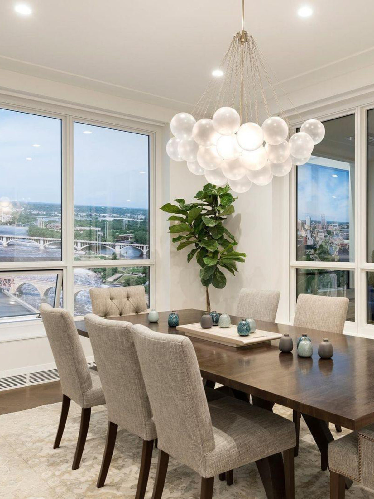 Bubble Chandelier