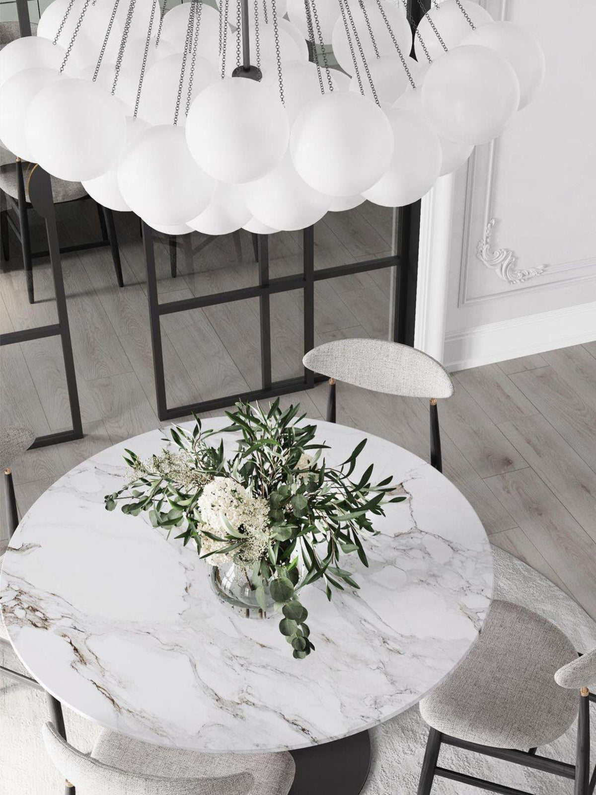Bubble Chandelier