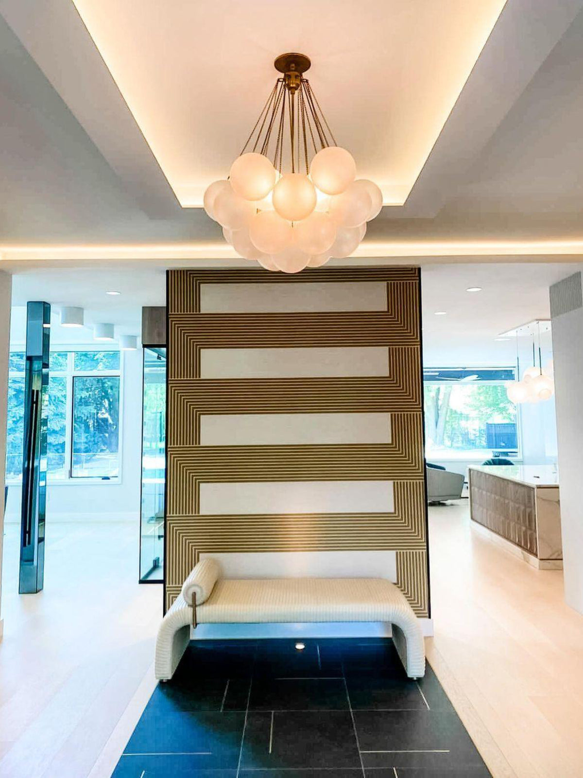 Bubble Chandelier