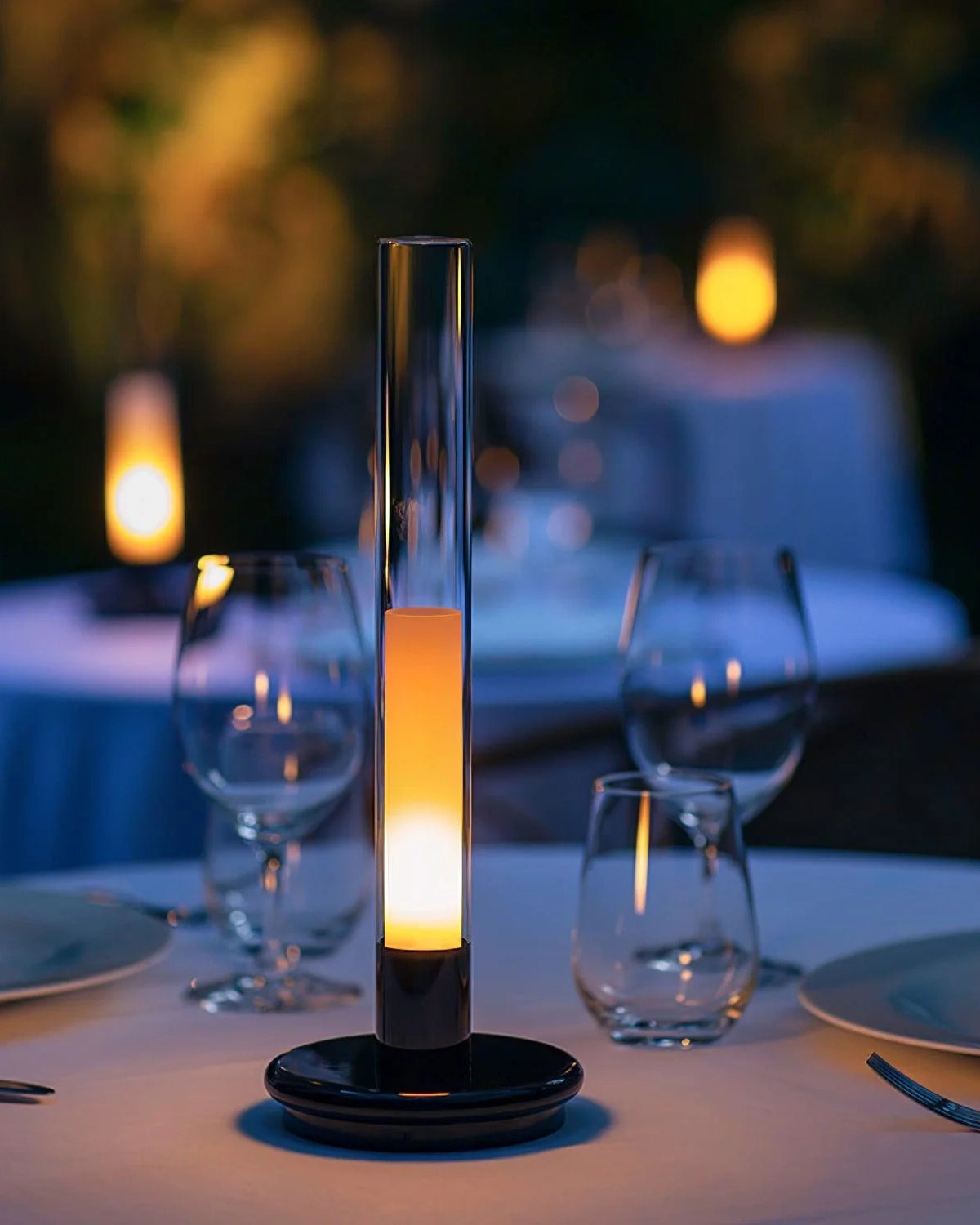 Candlelight Radiance Table Lamp