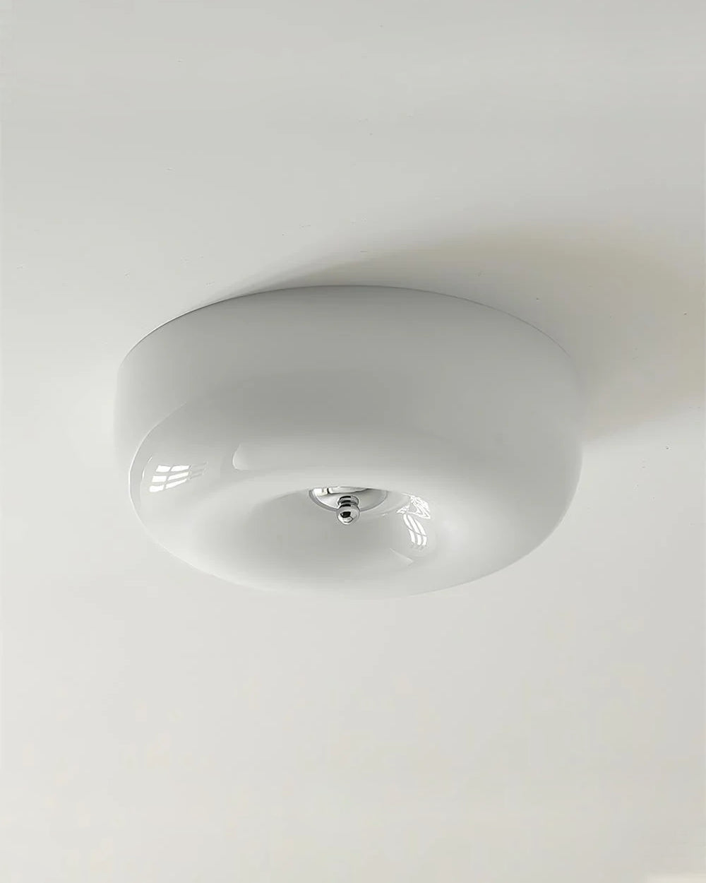 Cream Pudding Ceiling Lamp