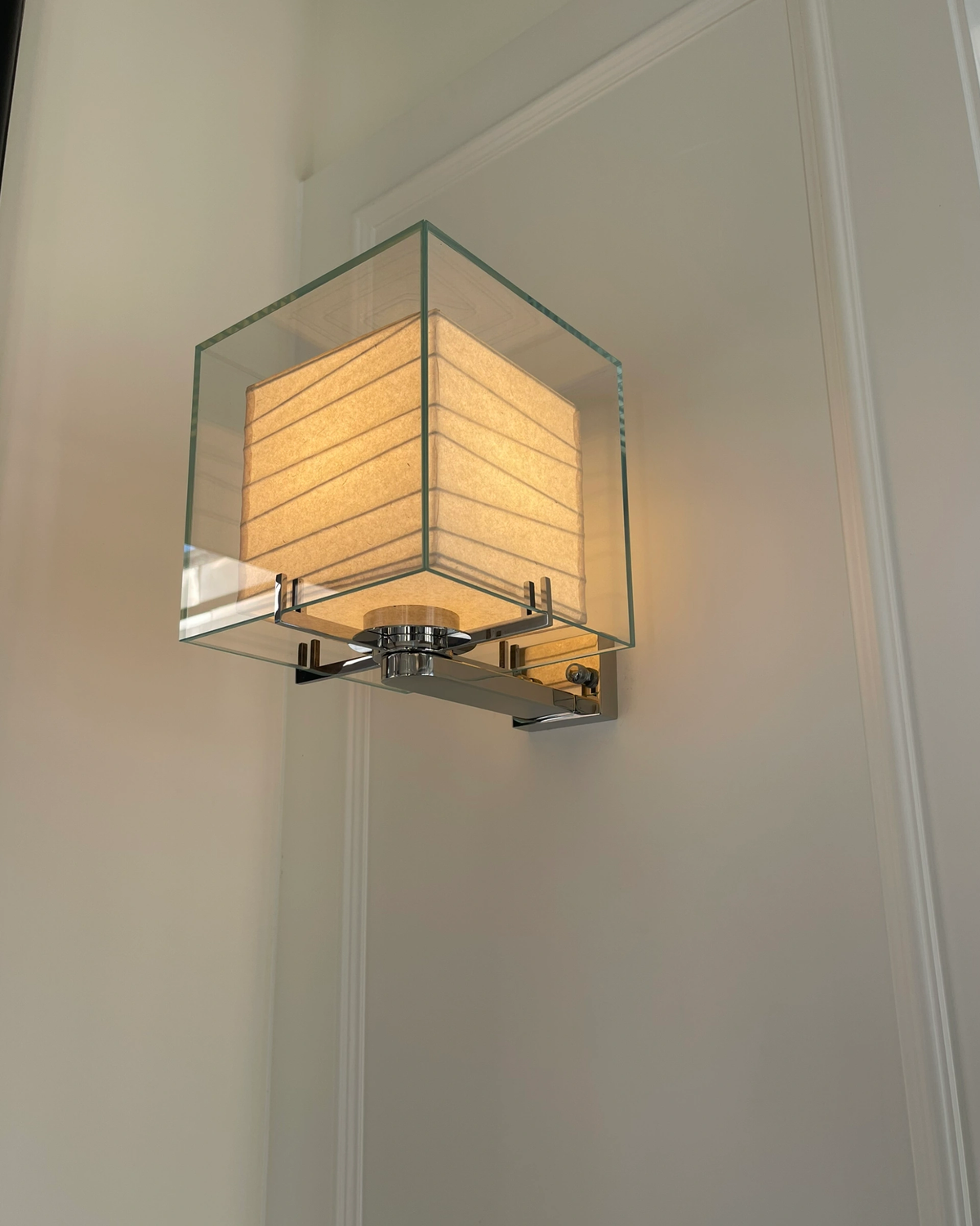 Cube Xuan Paper Wall Lamp