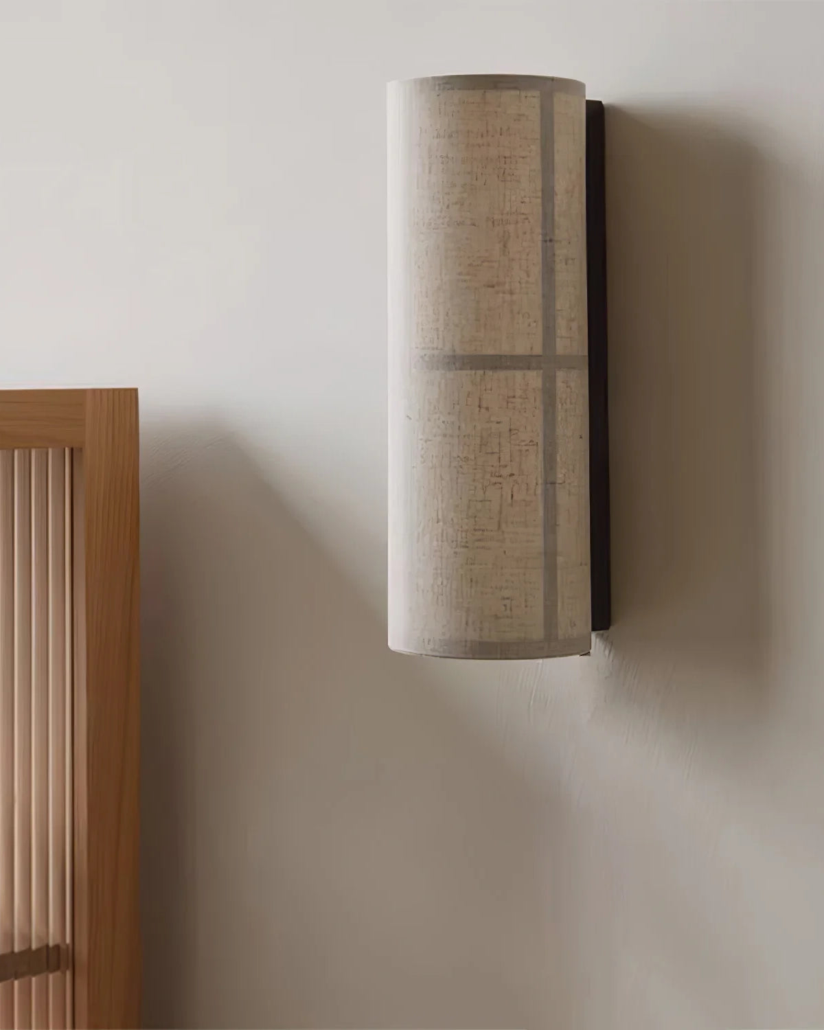 Cylinder Fabric Wall Lamp