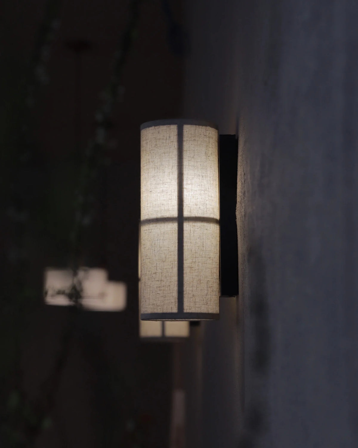 Cylinder Fabric Wall Lamp