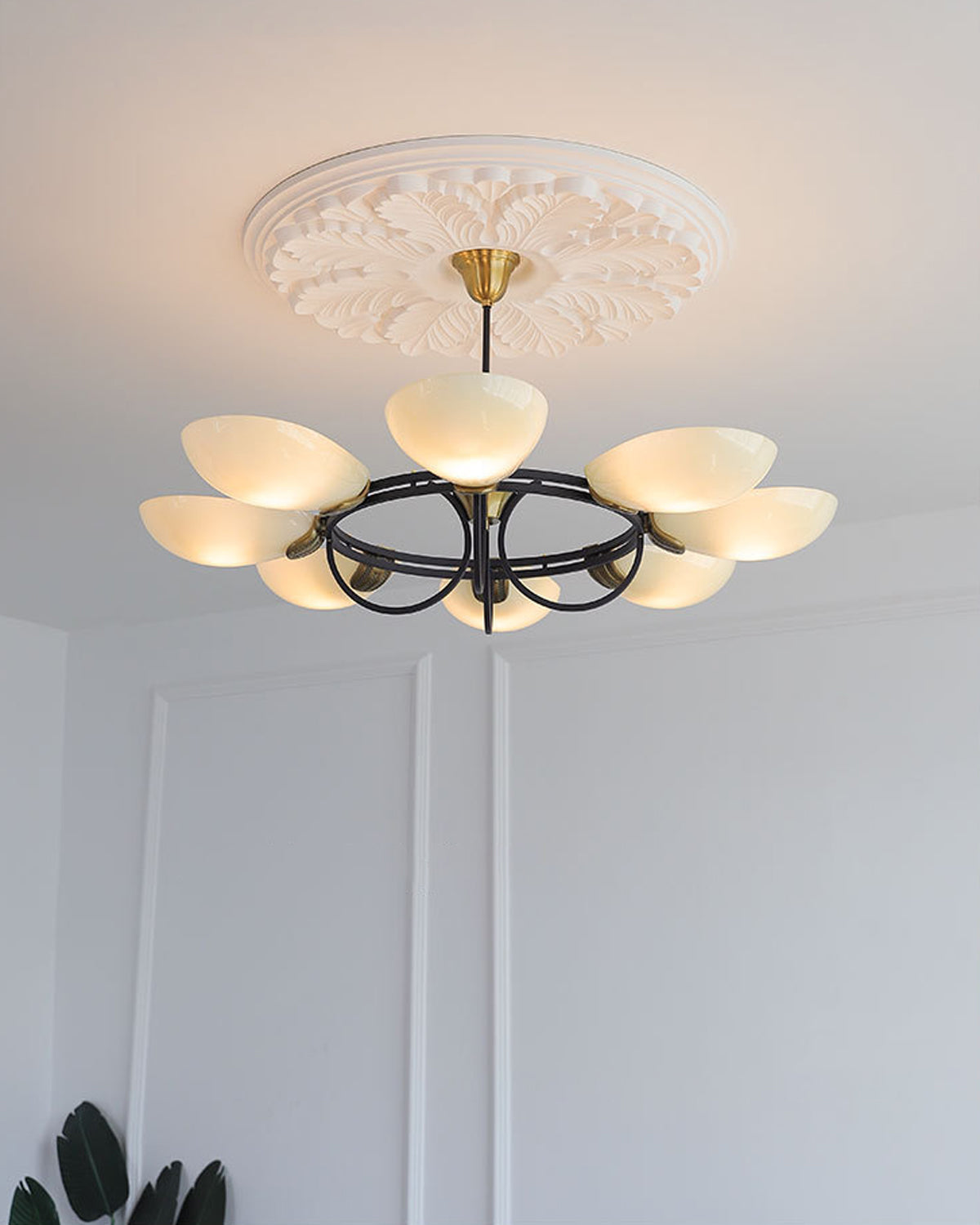 Deco Petal Chandelier