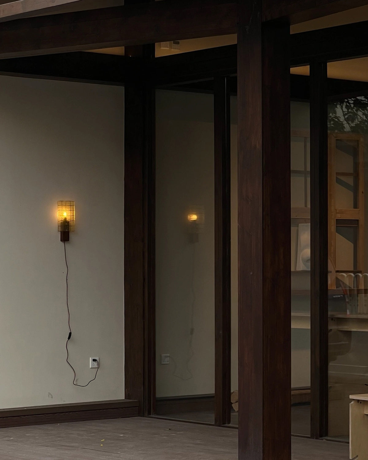 Ember Lattice Wall Sconce
