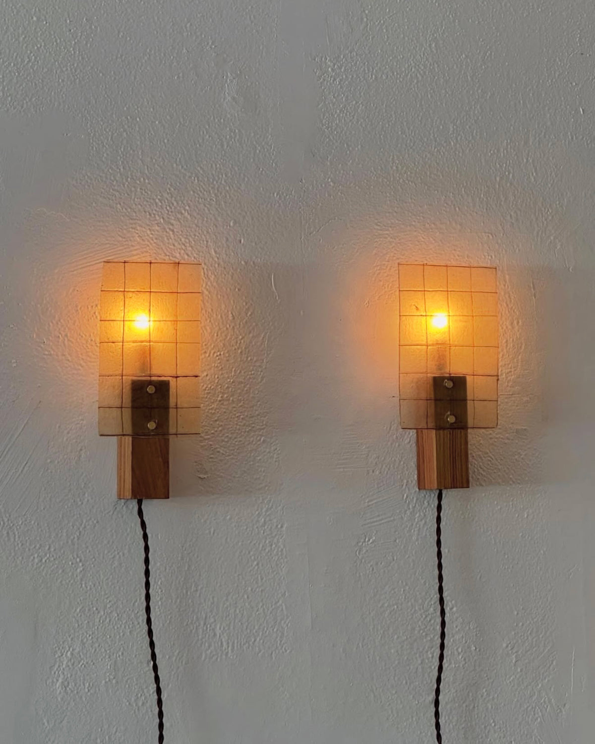 Ember Lattice Wall Sconce
