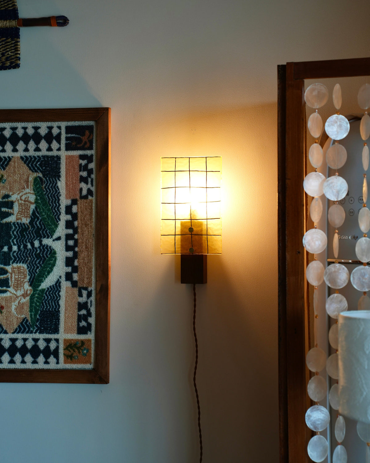 Ember Lattice Wall Sconce