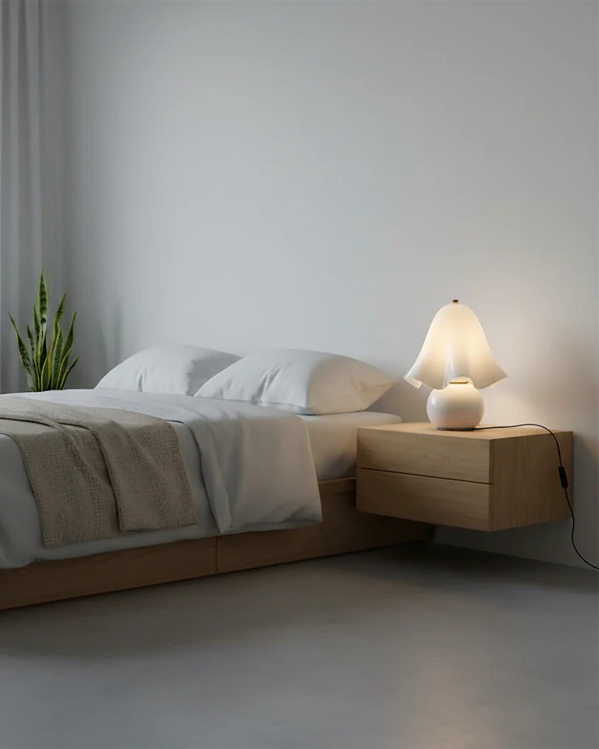 Fazzoletto Glass Table Lamp