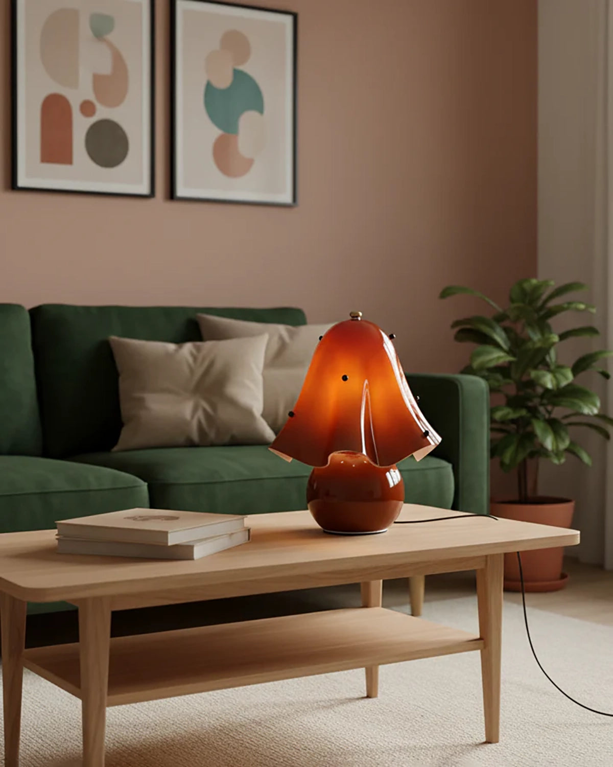 Fazzoletto Glass Table Lamp