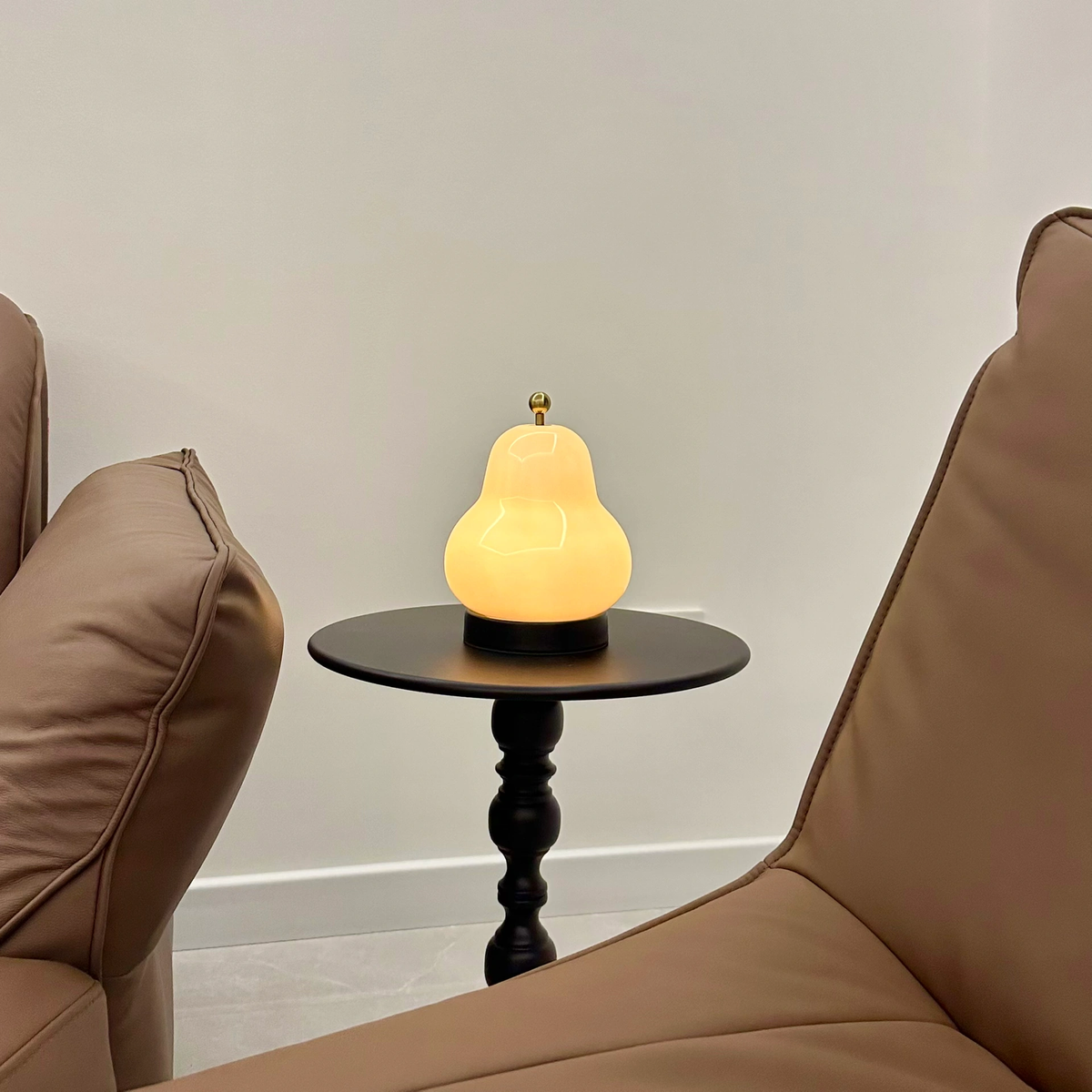 French Pear Table Lamp