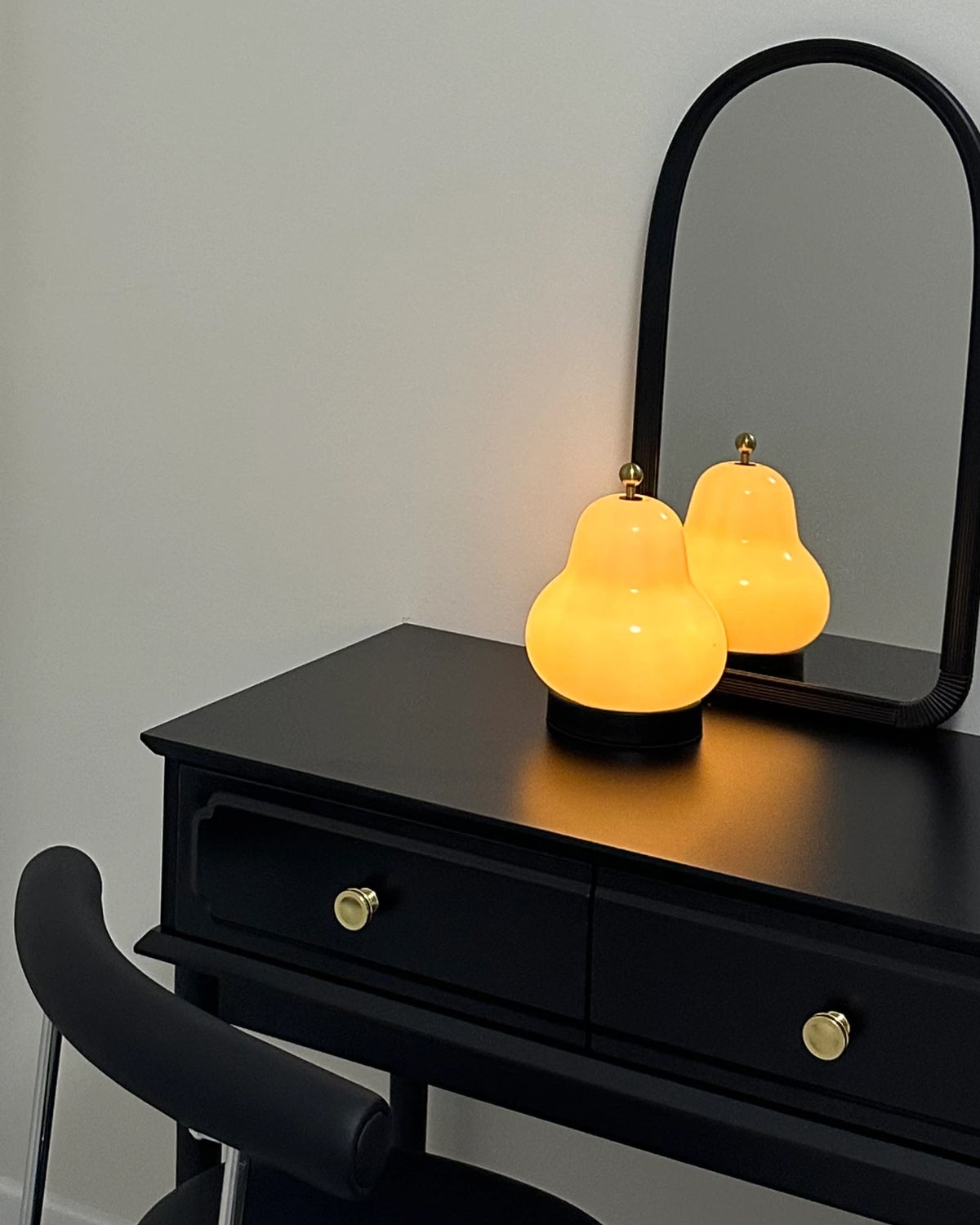 French Pear Table Lamp