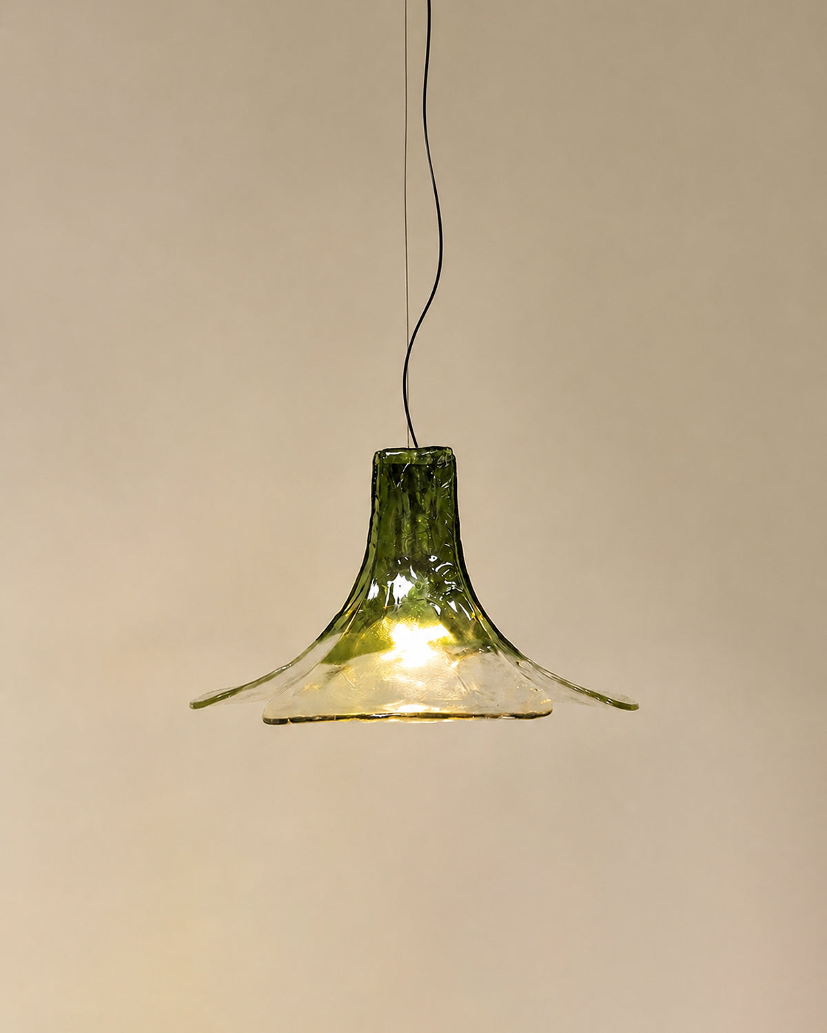Murano Glass Flower Pendant Lamp