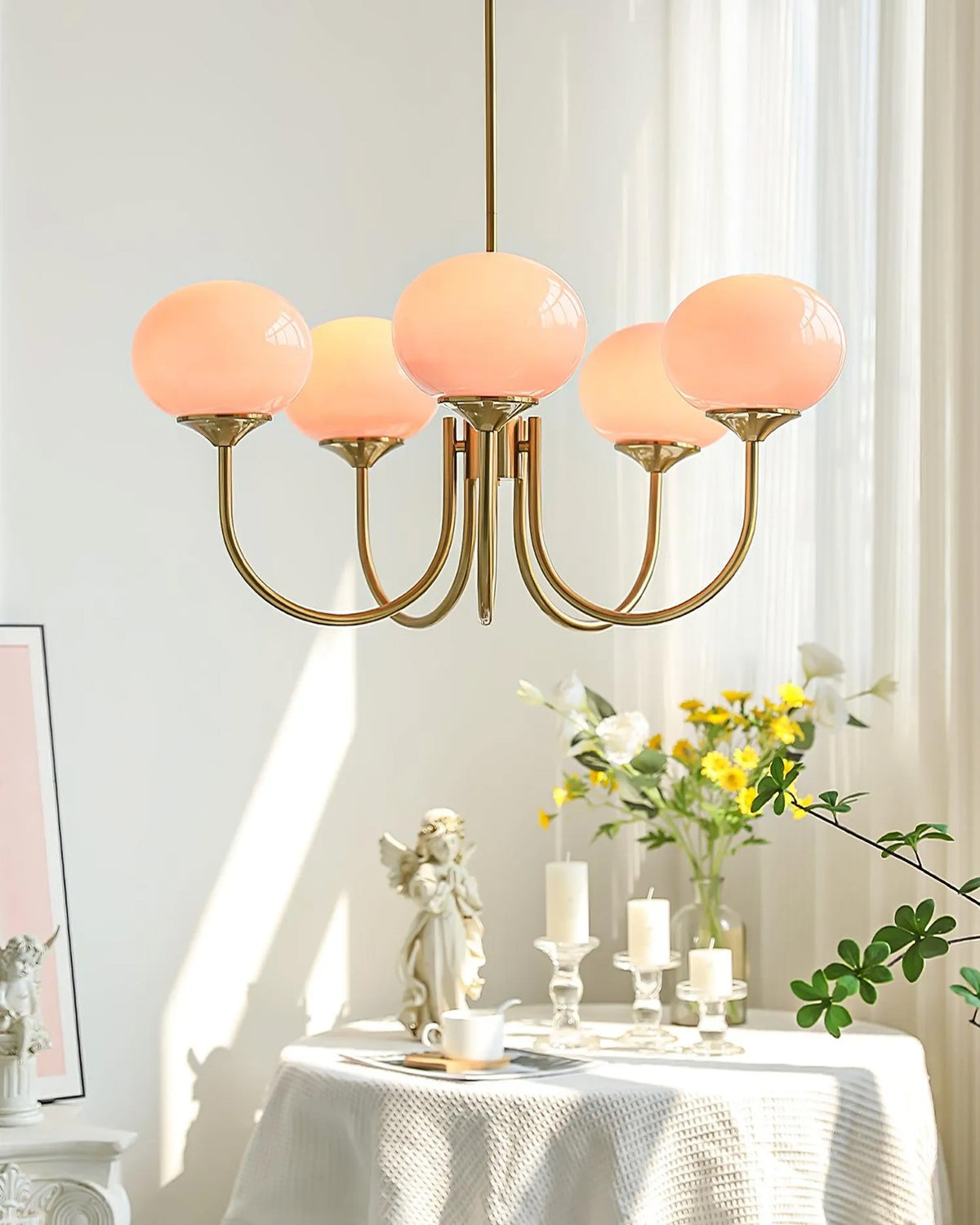 Marshmallow Chandelier