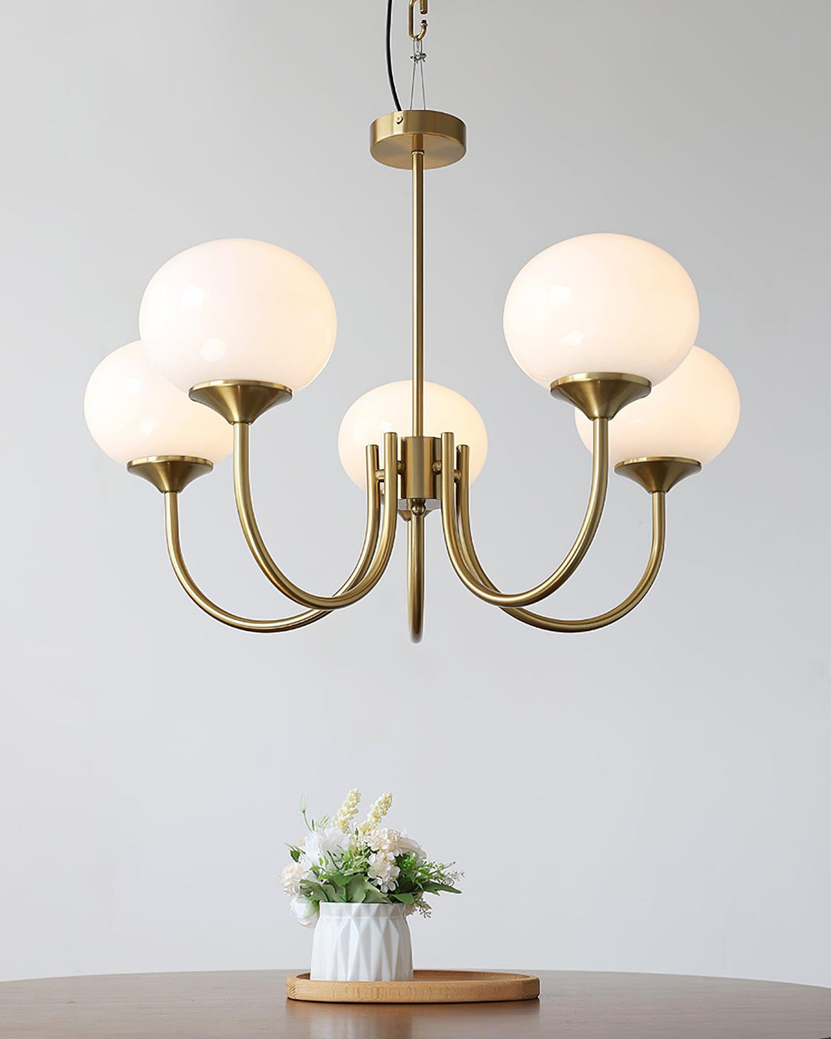 Marshmallow Chandelier