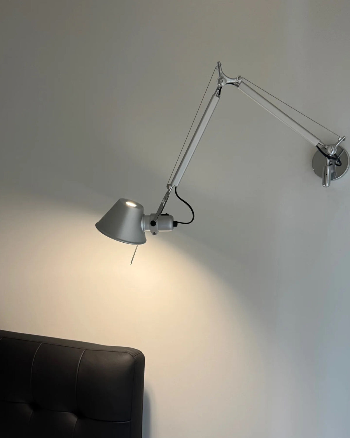 Mercury Swing Arm Wall Lamp