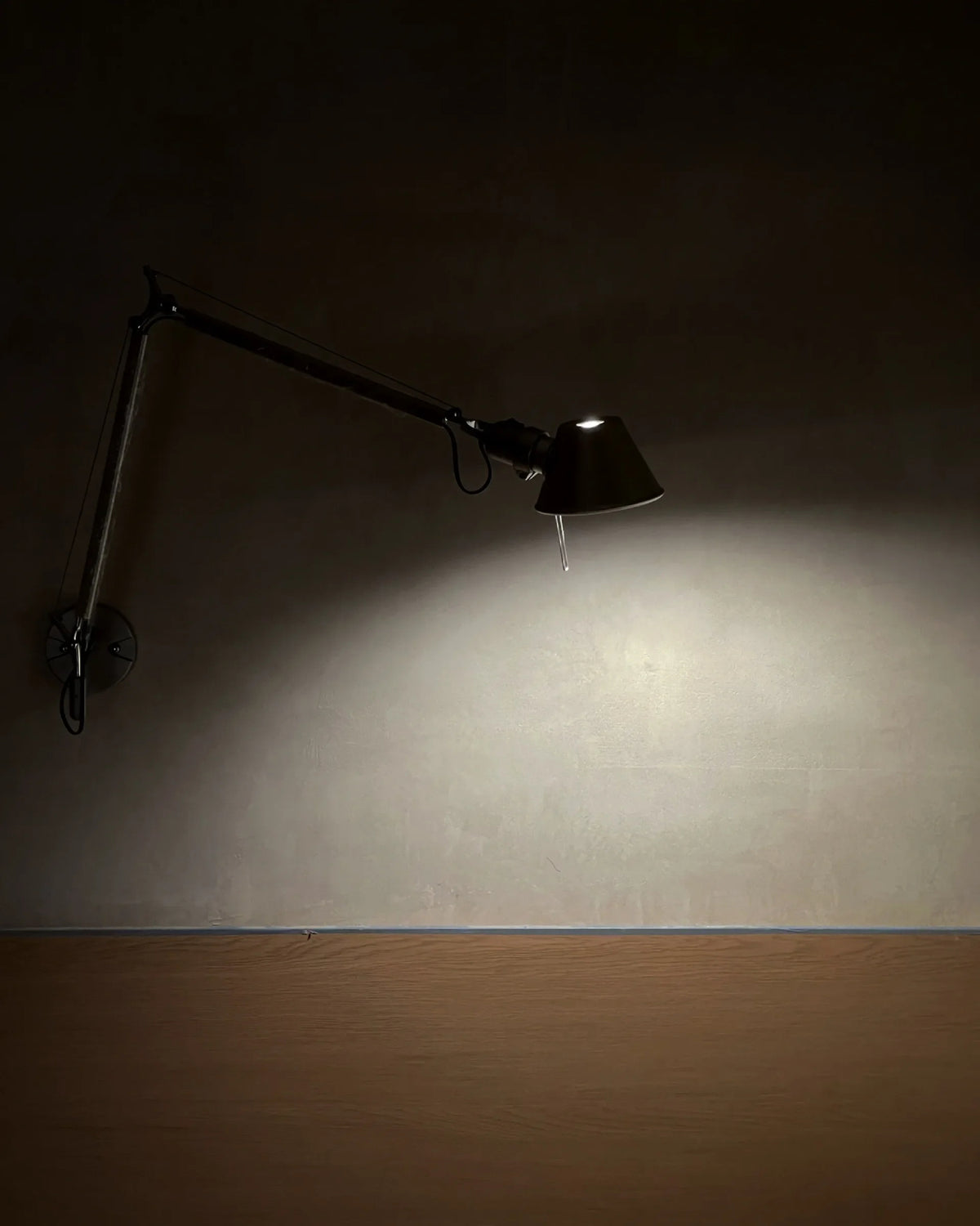 Mercury Swing Arm Wall Lamp