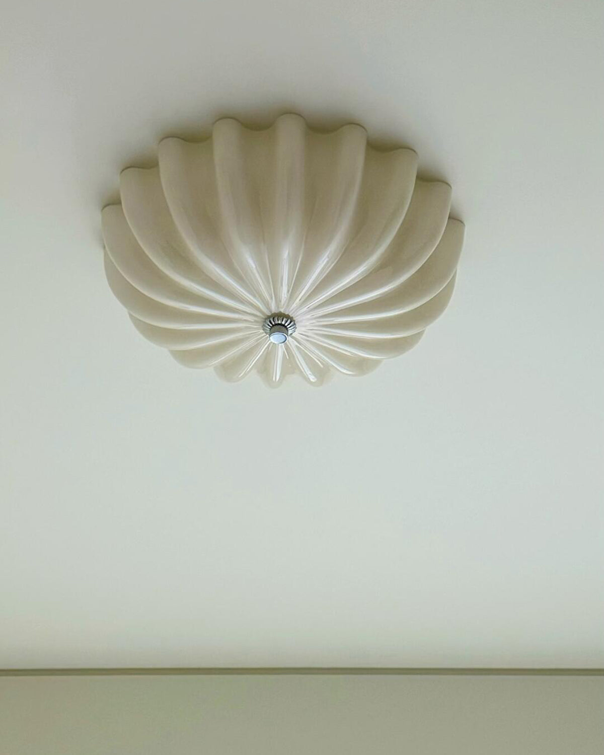 Murano Glass Flush Ceiling Light