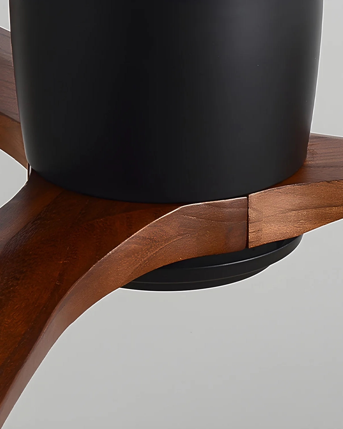Nordic Wooden Ceiling Fan Light