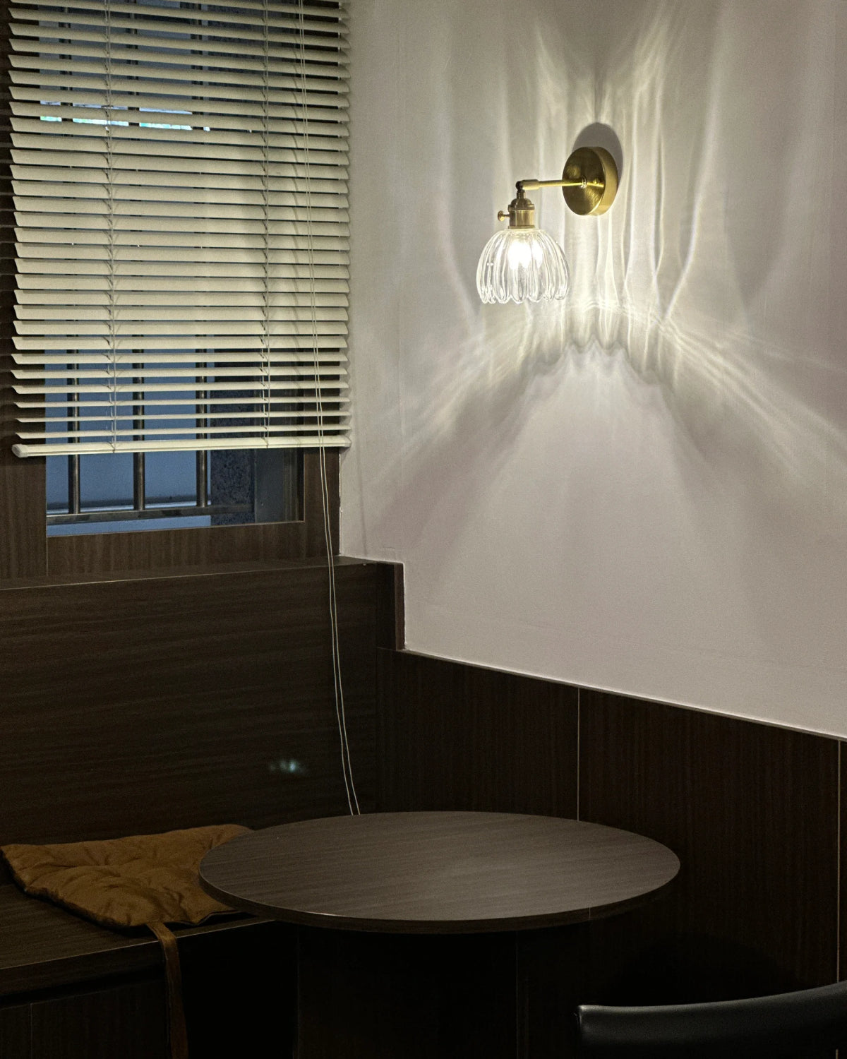 Petal Bud Glass Wall Sconce