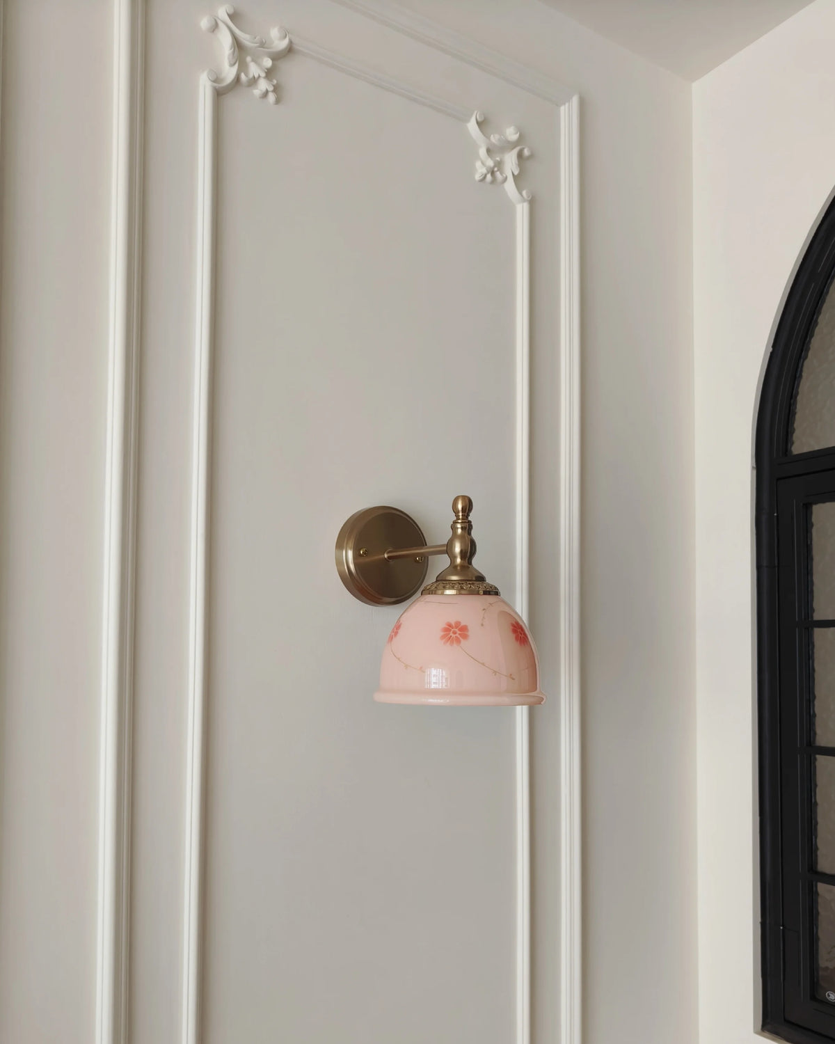 Petite Blossom Glass Wall Light