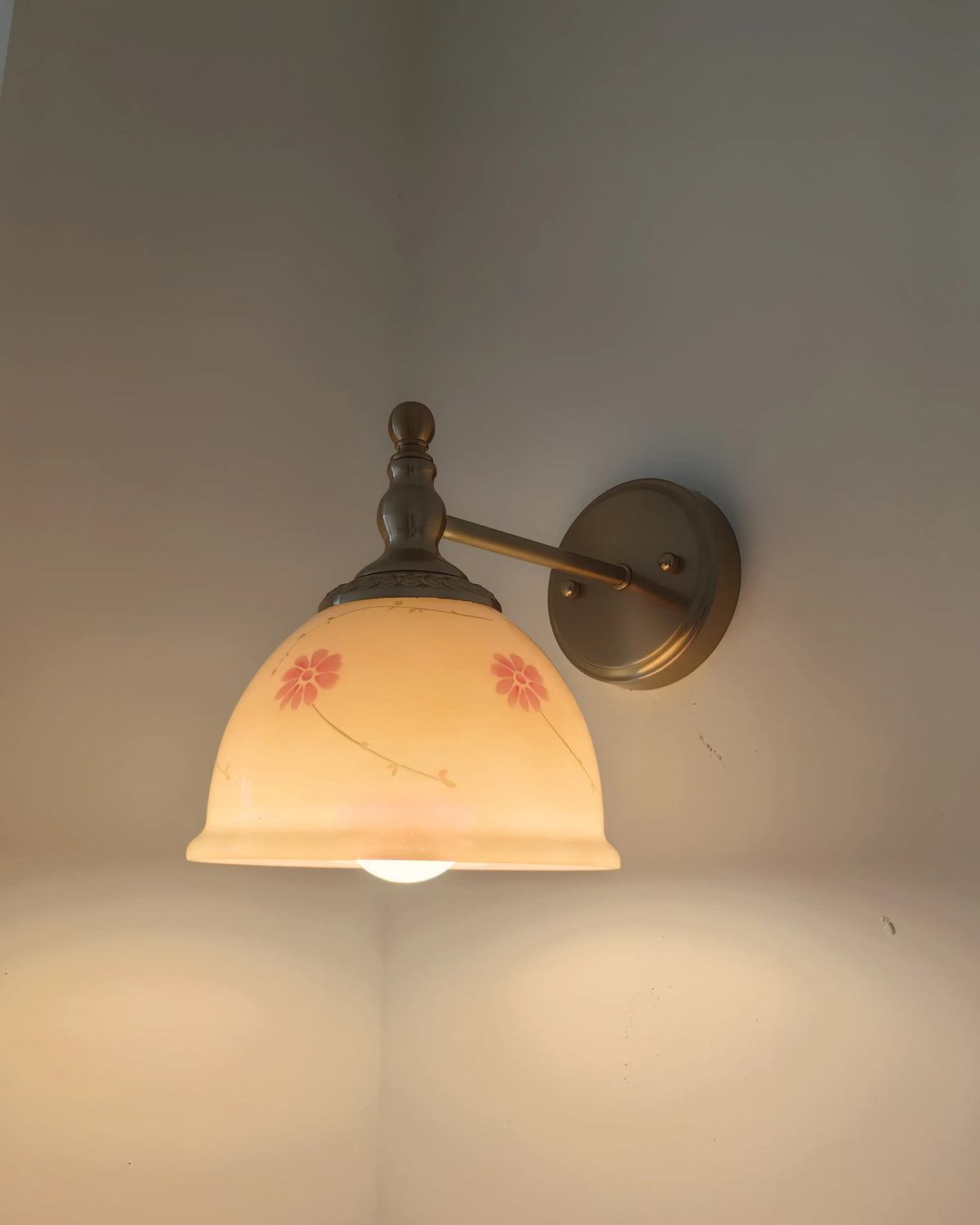 Petite Blossom Glass Wall Light