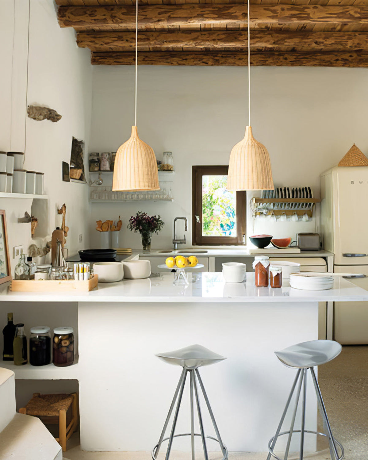Rattan Pandent Light