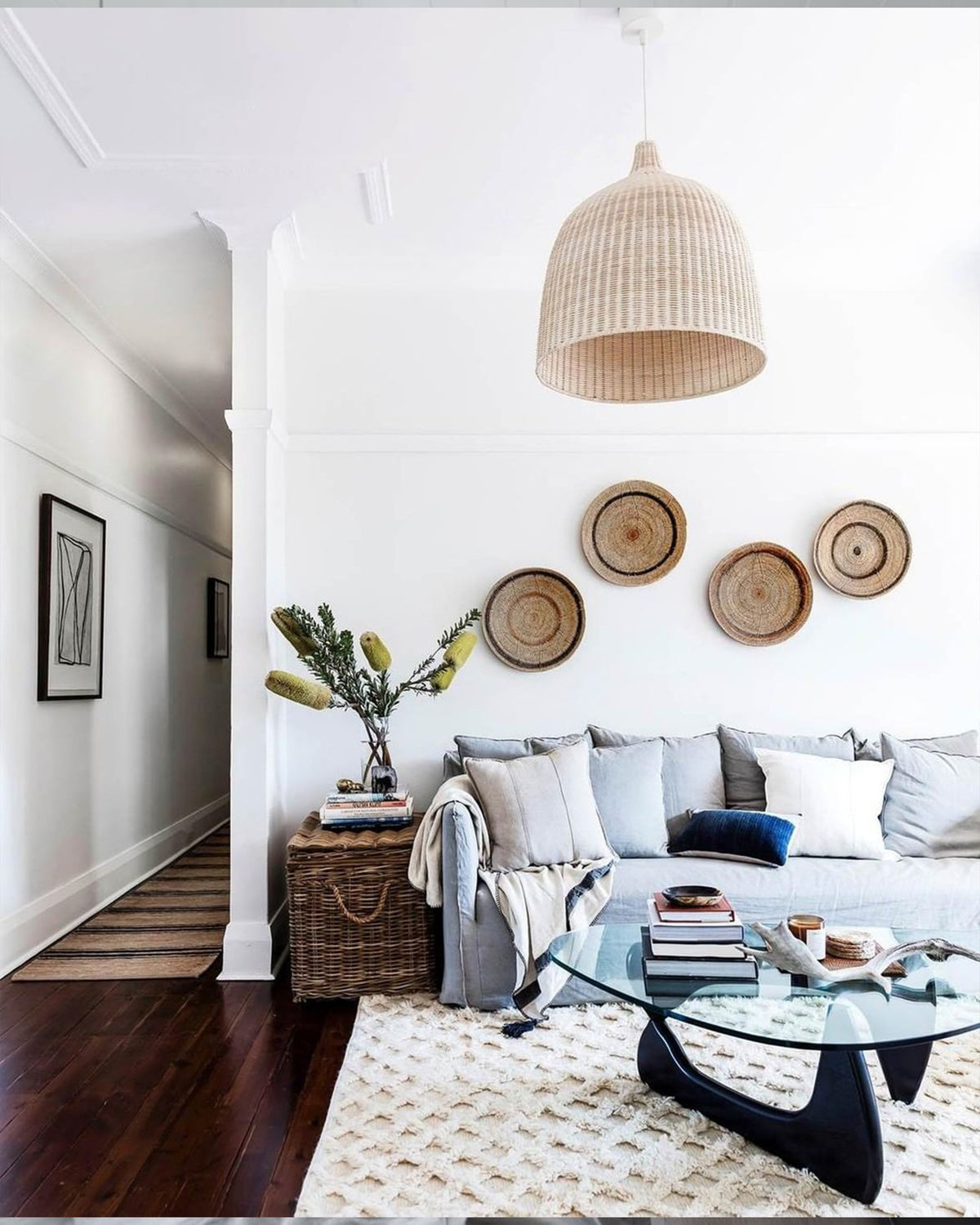 Rattan Pandent Light