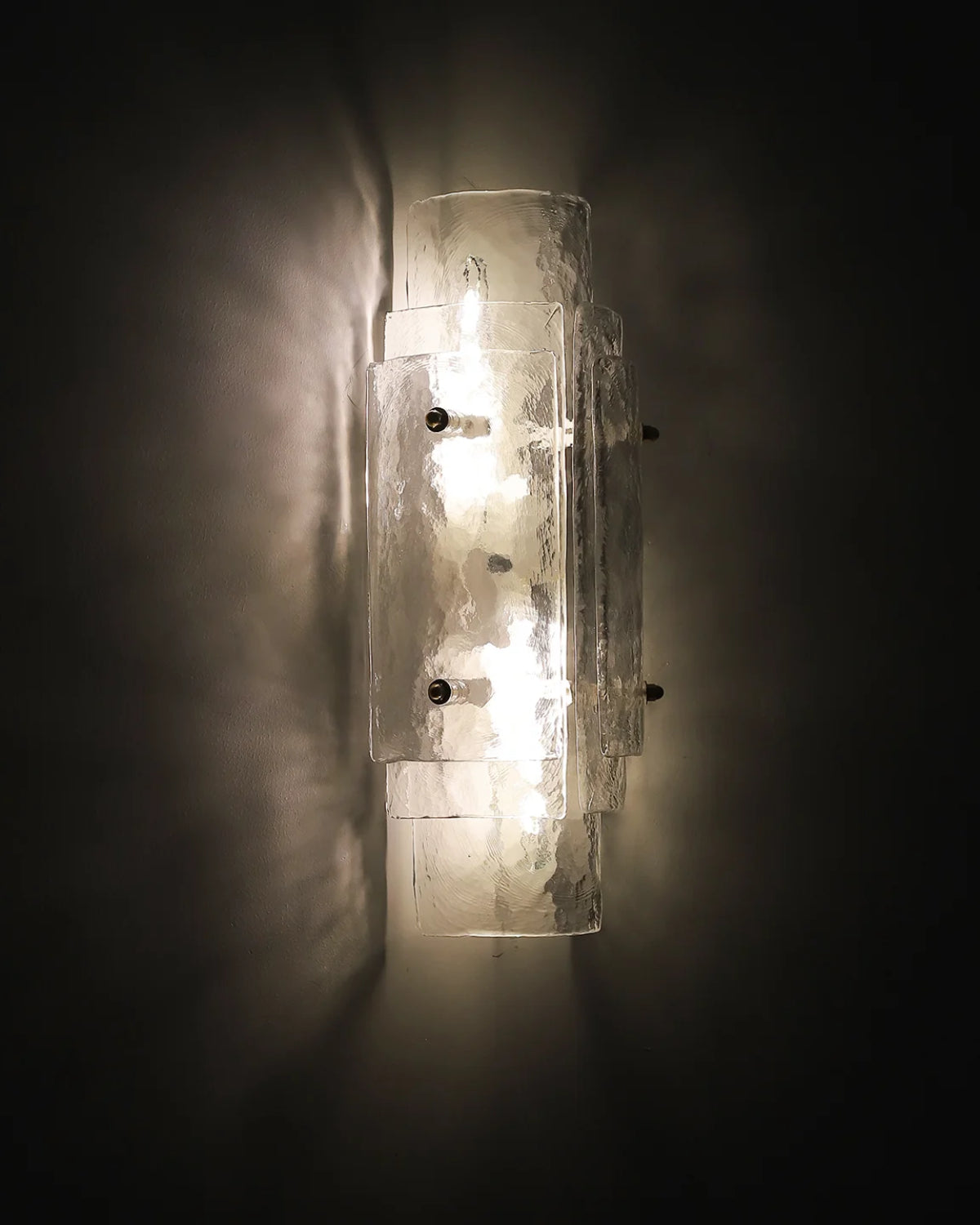 Ribbon Veil Murano Glass Wall Sconce