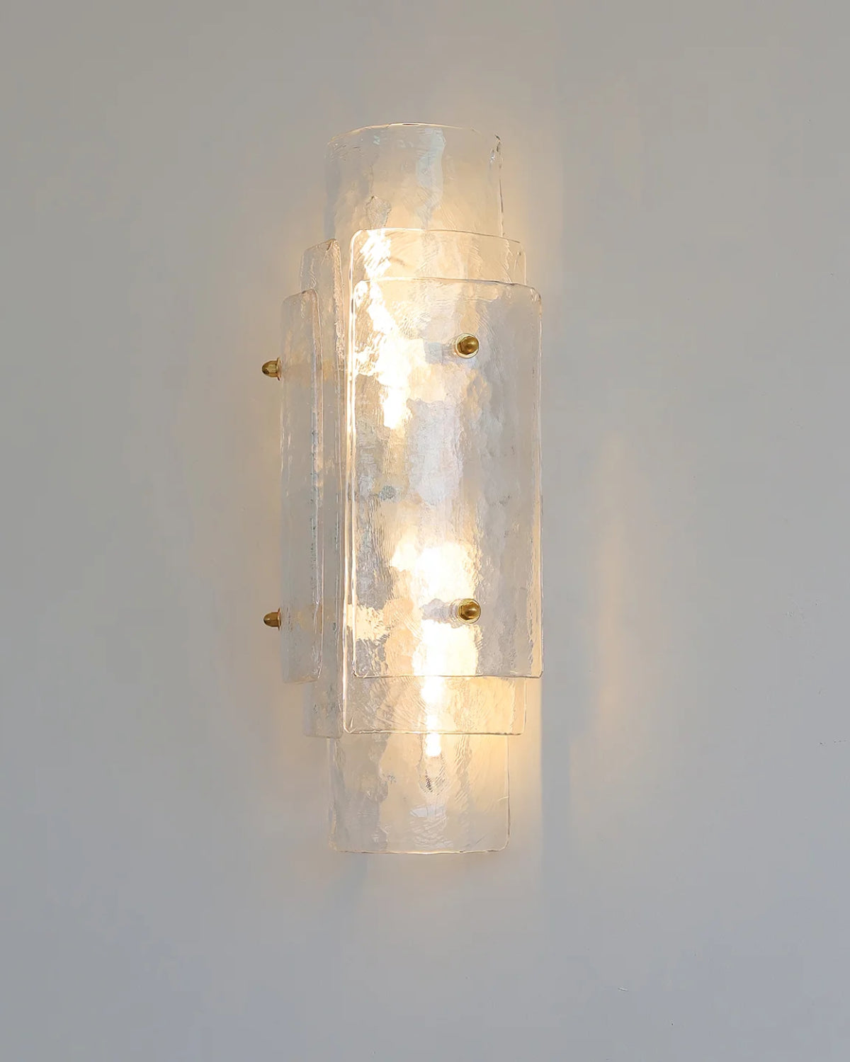 Ribbon Veil Murano Glass Wall Sconce