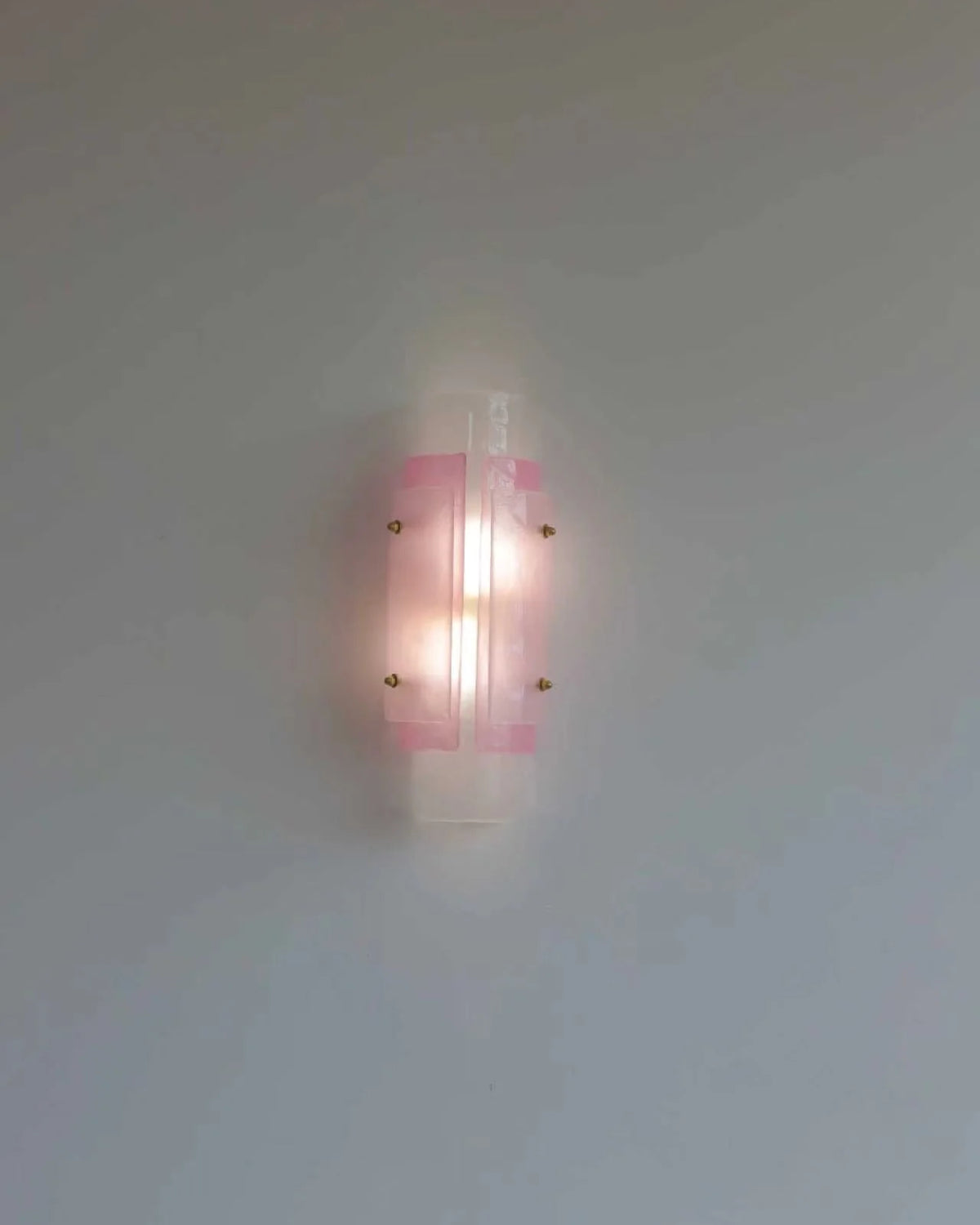 Ribbon Veil Murano Glass Wall Sconce